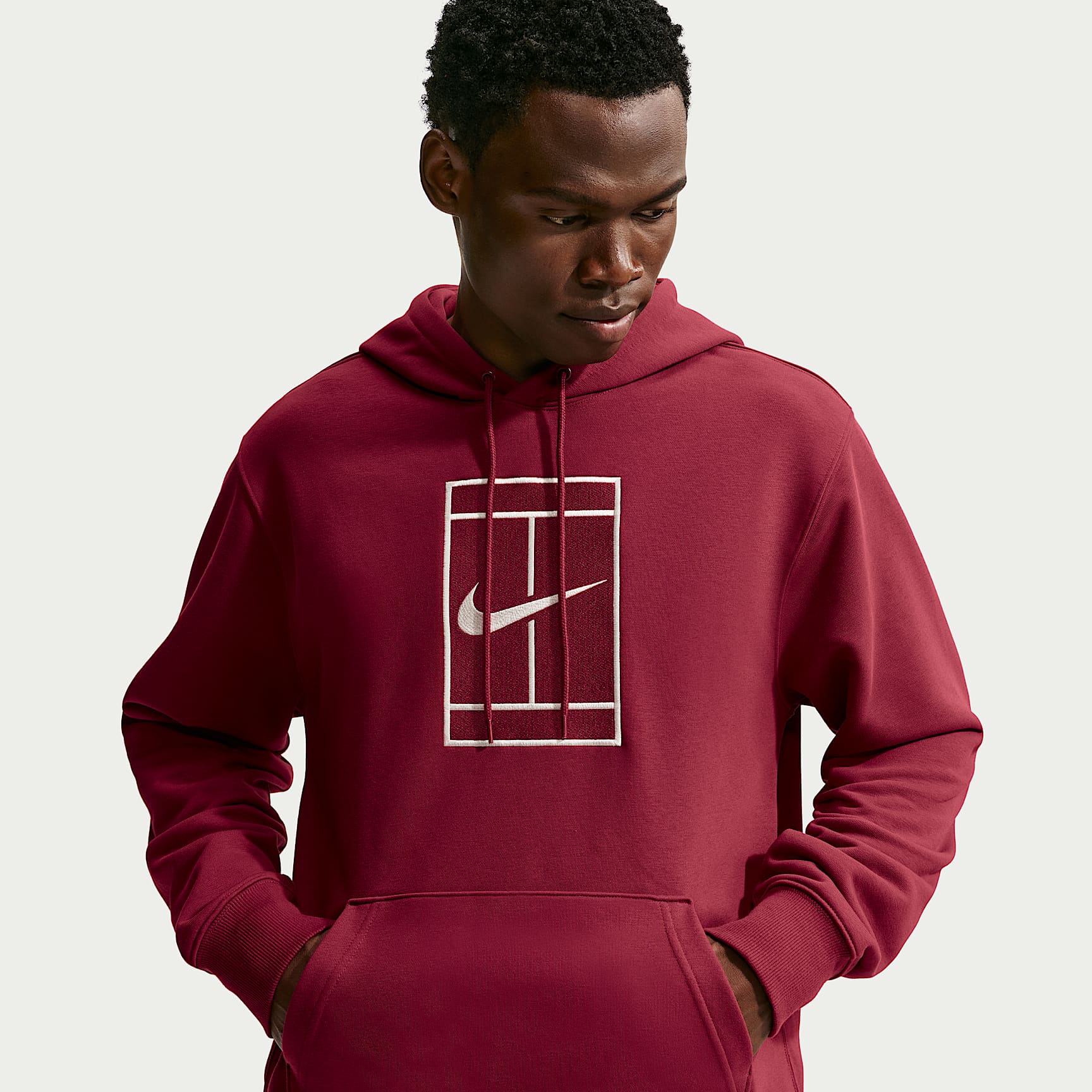 NikeCourt Slam Men's Dri-FIT Fleece Tennis Hoodie