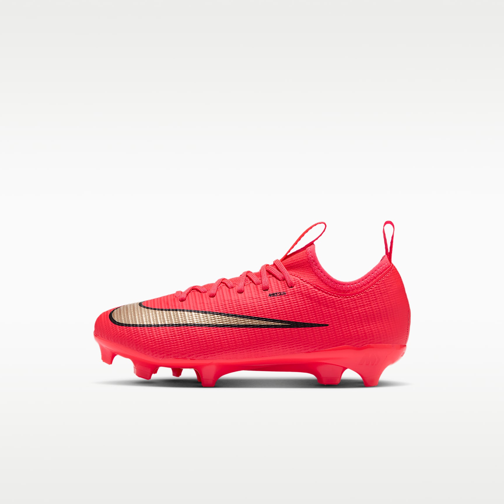 Tacos de futbol para terrenos múltiples de corte low para niños de preescolar Nike Jr. Mercurial Vapor 17 Academy