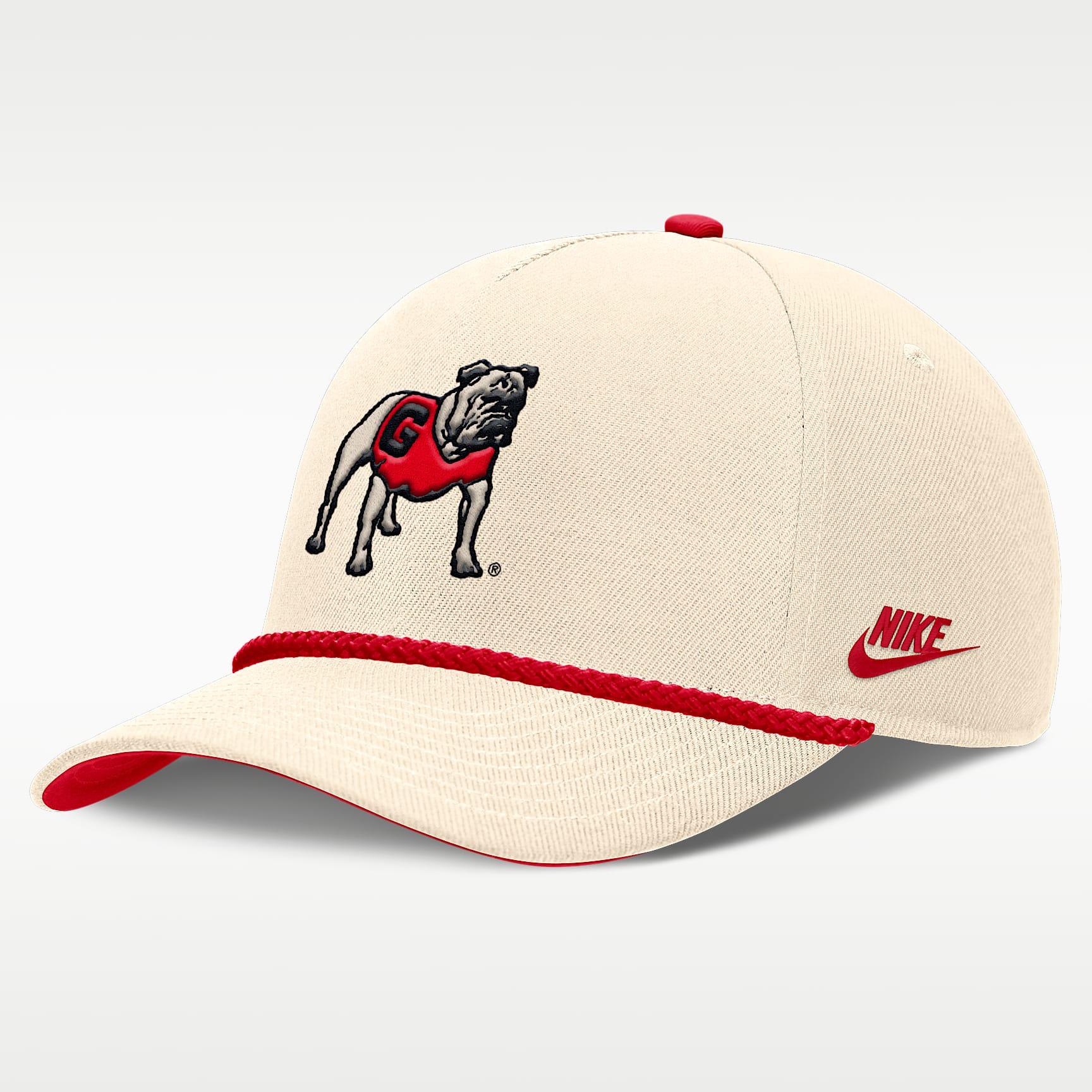 Georgia Legacy Vintage Rope Rise Men's Nike College Adjustable Hat