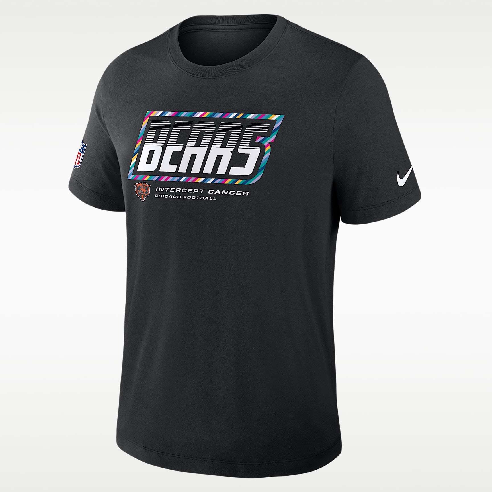 Chicago Bears Crucial Catch Sideline Men's Nike Dri-FIT NFL T-Shirt