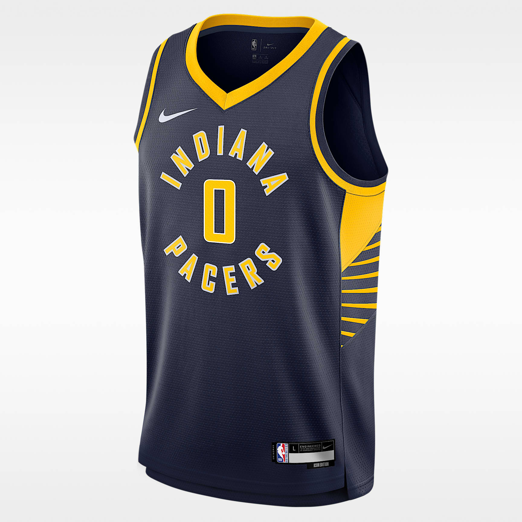 Tyrese Haliburton Indiana Pacers 2024/25 Icon Edition Big Kids' Nike NBA Swingman Jersey