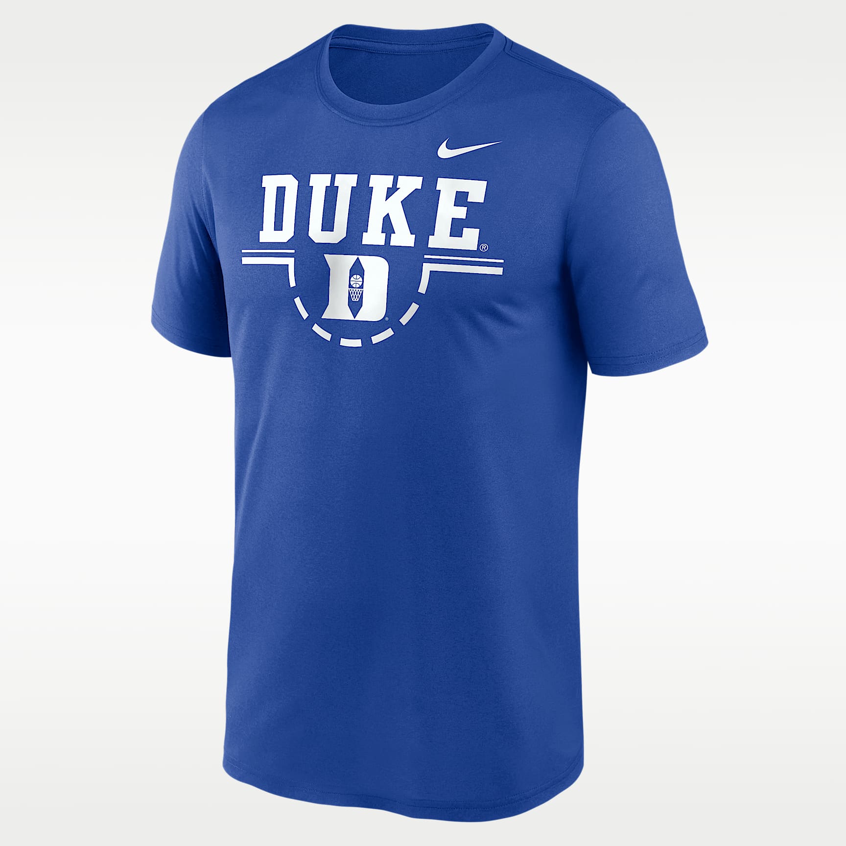 Playera universitaria Nike Dri-FIT para hombre Duke Courtside