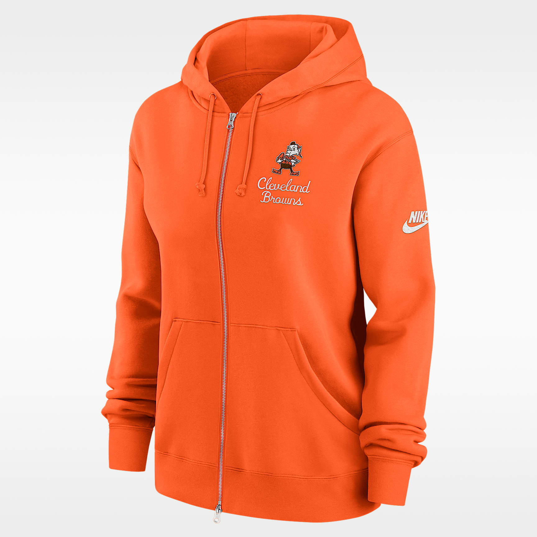 Cleveland Browns Phoenix Rewind Women's Nike NFL Full-Zip Hoodie