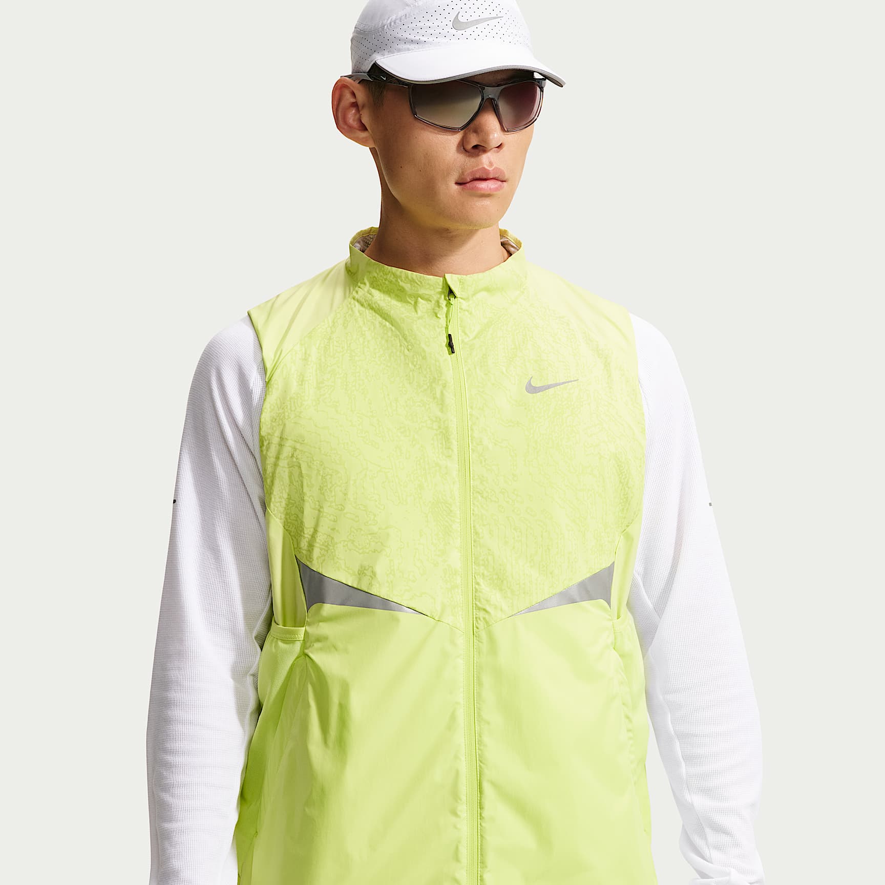 Nike Stride 男款 Therma-FIT 冬季跑步背心