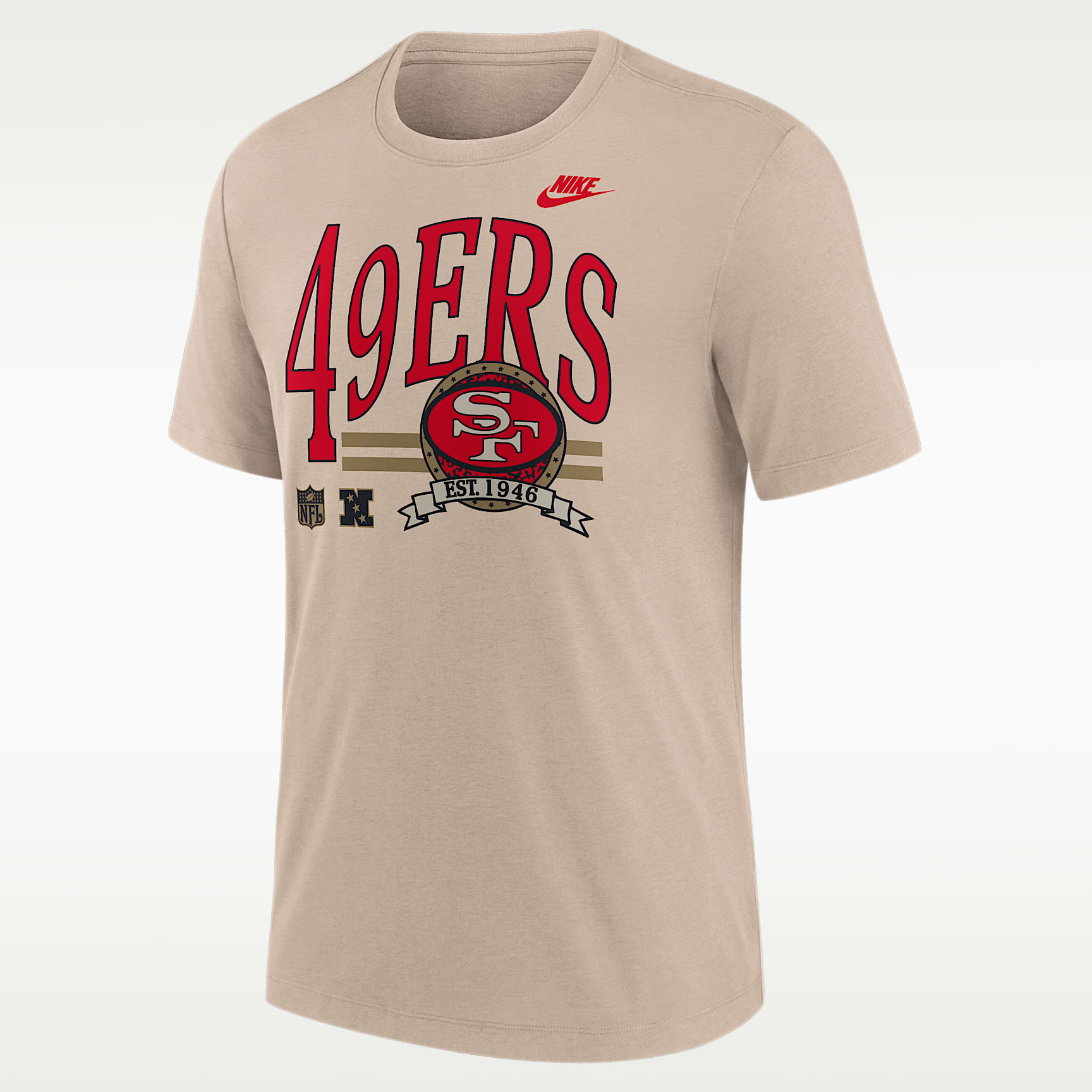 Playera Nike de la NFL para hombre San Francisco 49ers Rewind
