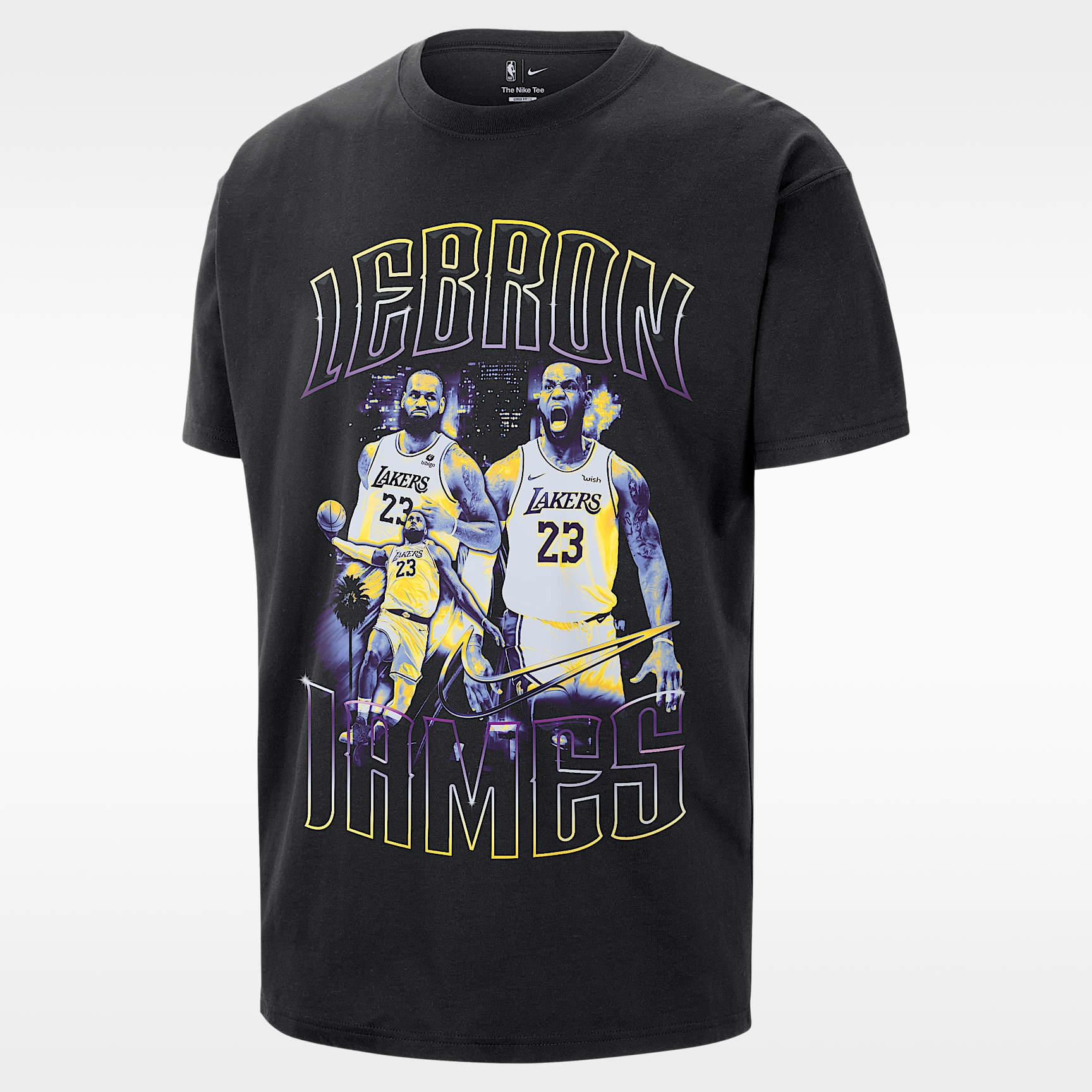 Nike NBA-t-shirt LeBron för män