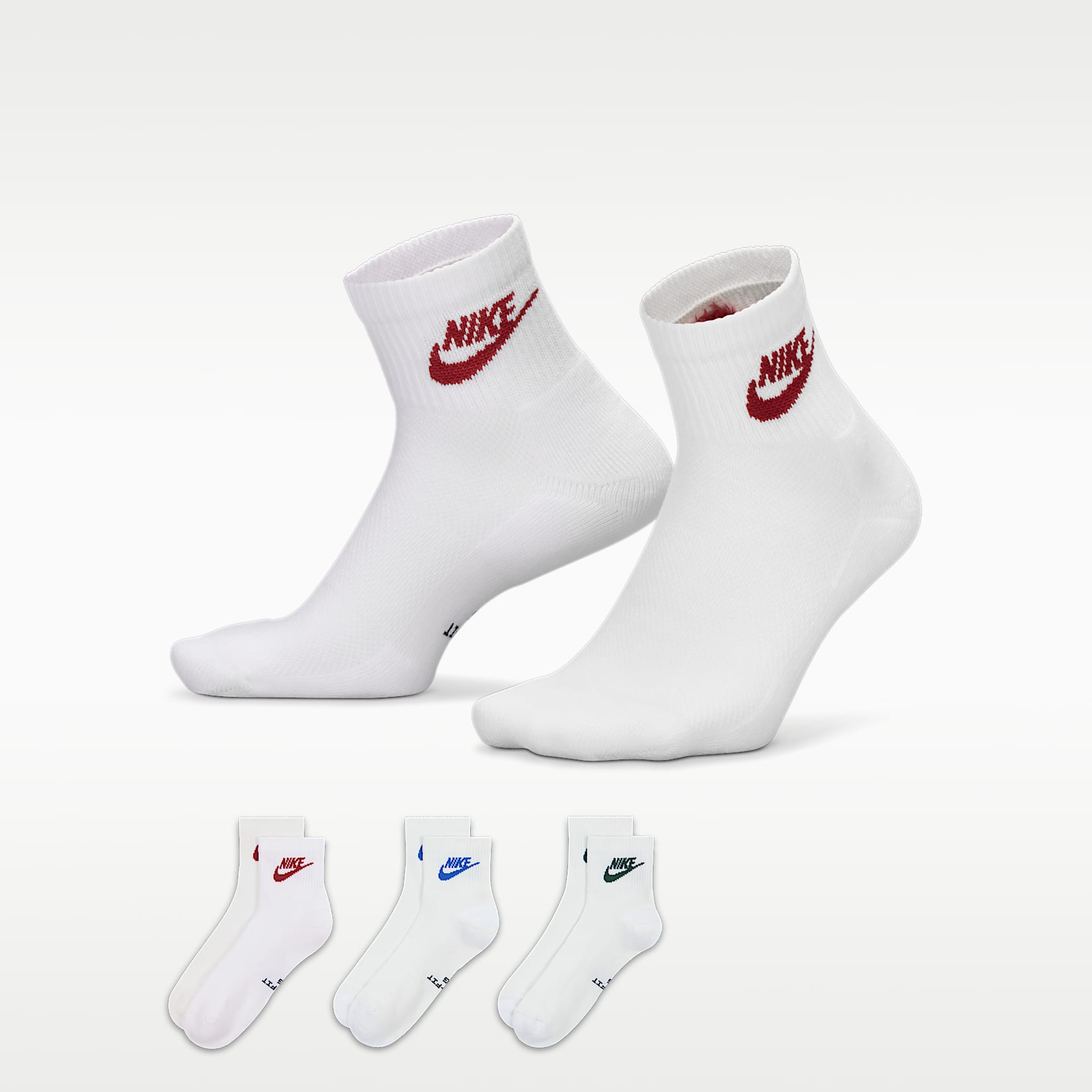 Calcetines al tobillo (3 pares) Nike Everyday Elevated