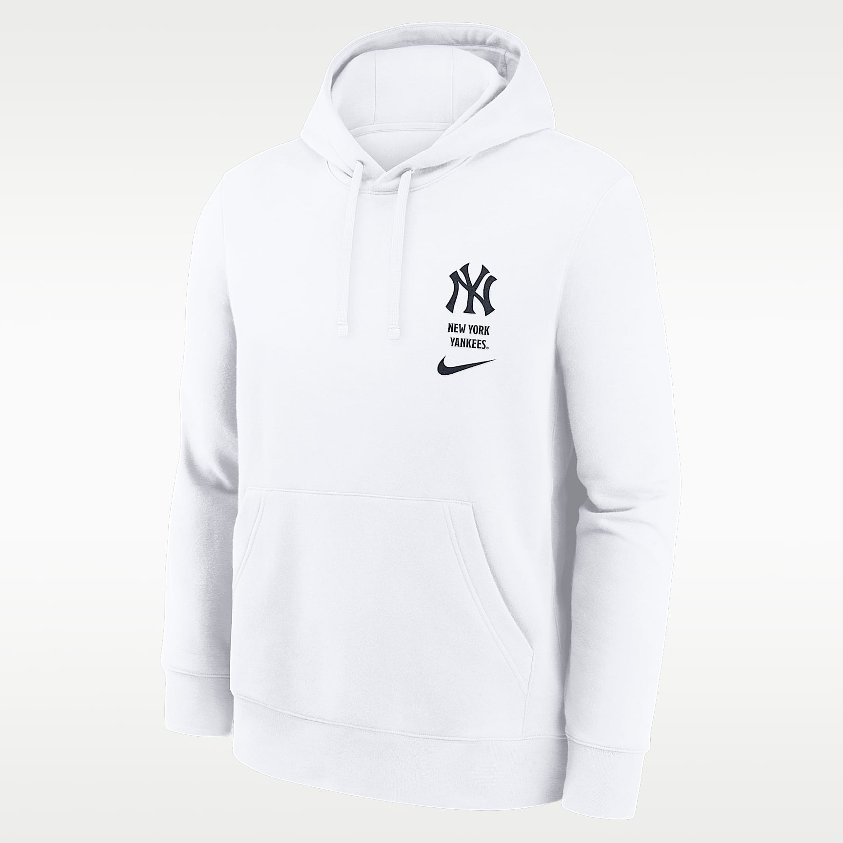 New York Yankees Minimal Club Men's Nike MLB Pullover Hoodie
