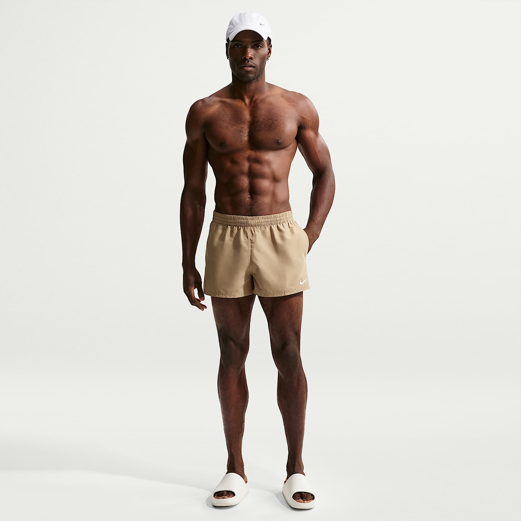 Nike Swim Breaker Essential Men's 3" Brief-Lined Volley Short