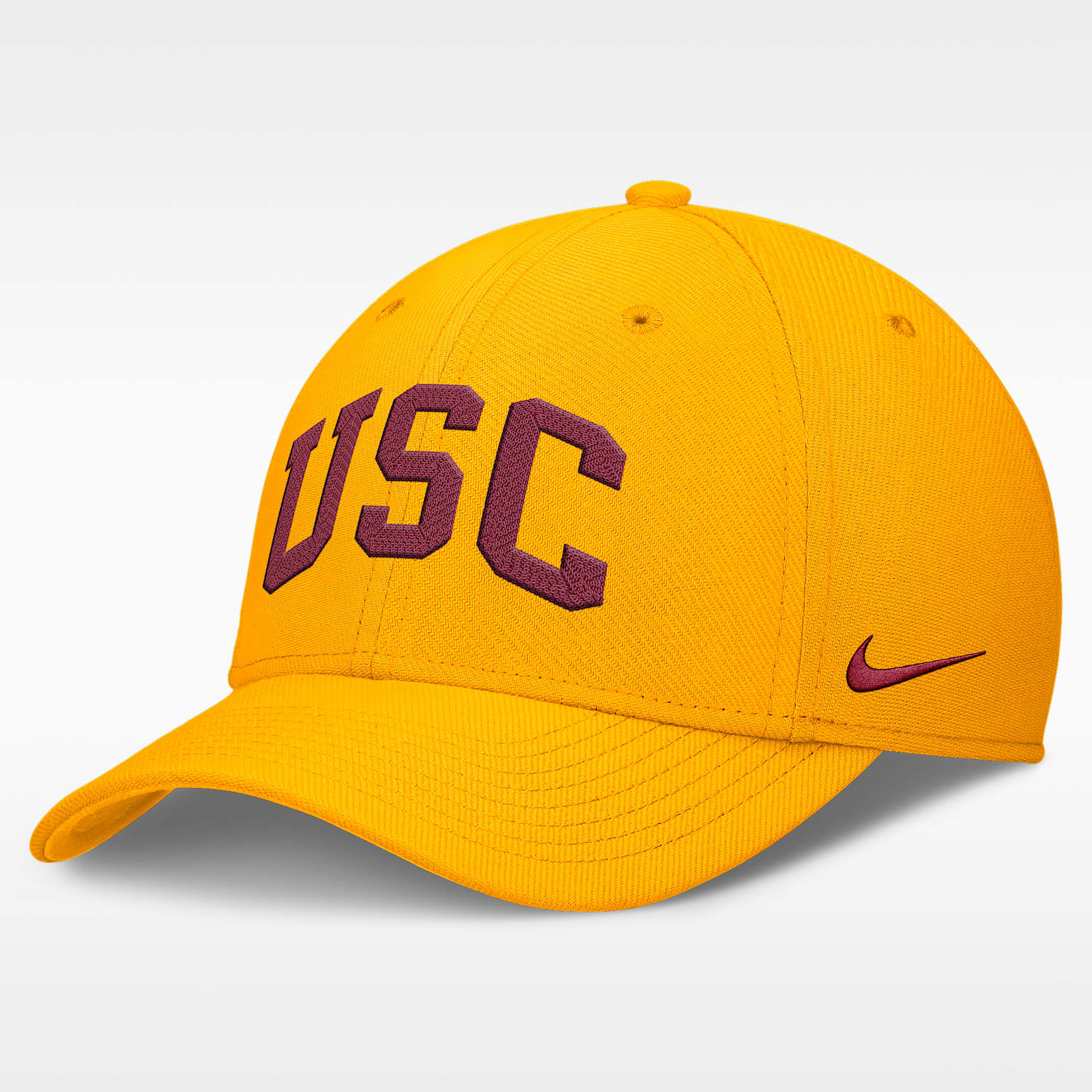 USC Classic Swooshflex Men's Nike Dri-FIT College Hat