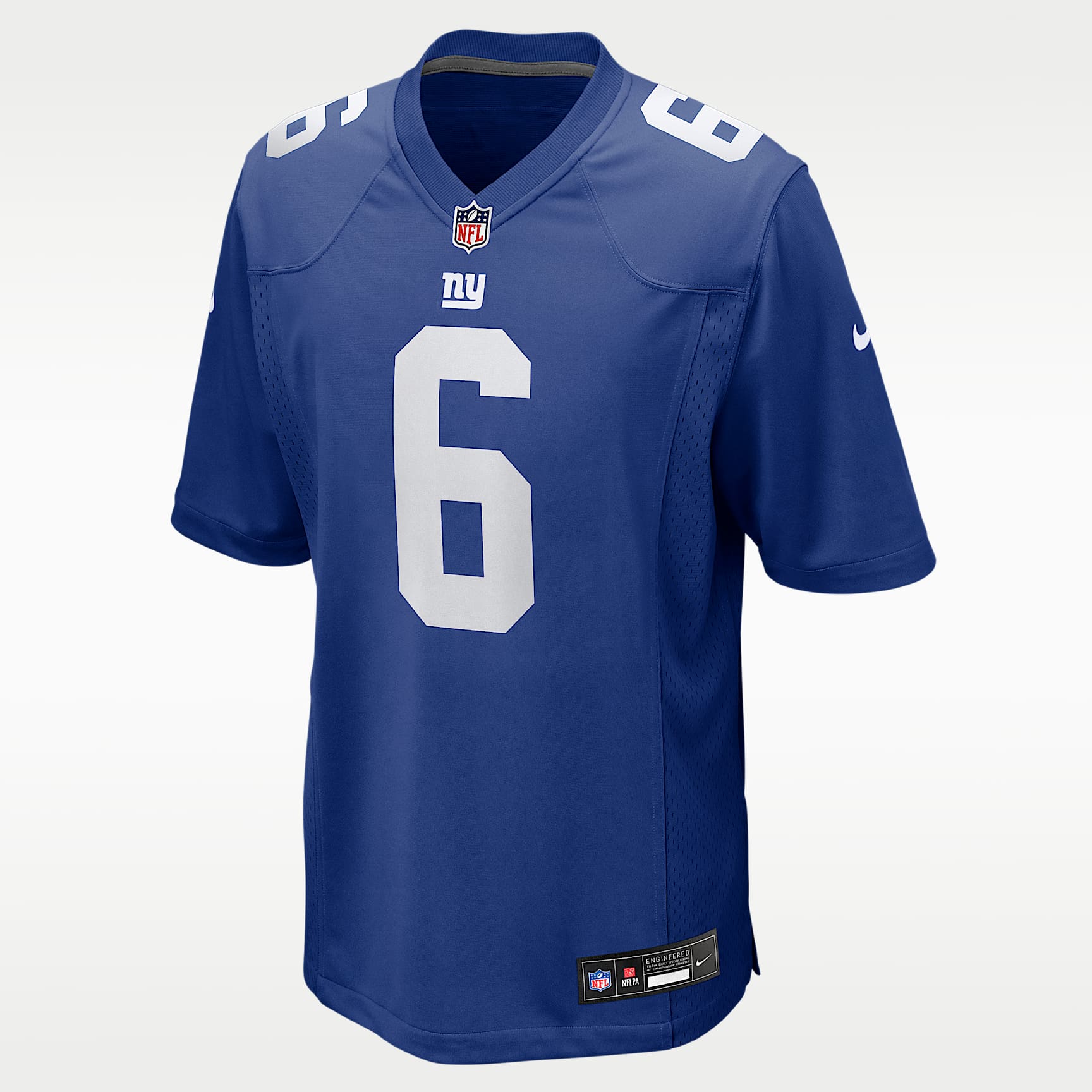 Jersey Nike de la NFL Game para hombres Jaxson Dart New York Giants 2025 NFL Draft First Round Pick