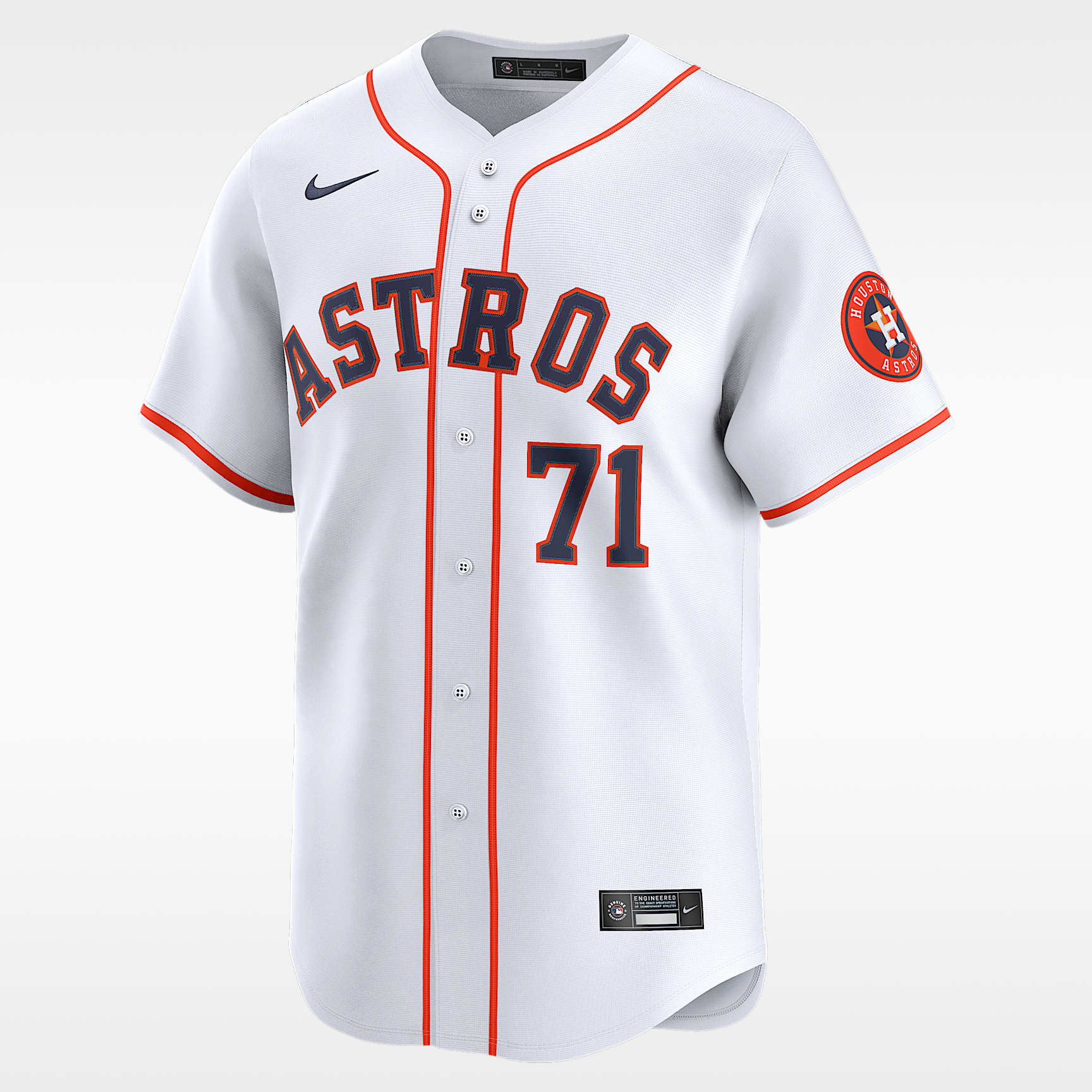 Josh Hader Houston Astros Men's Nike Dri-FIT ADV MLB Limited Jersey