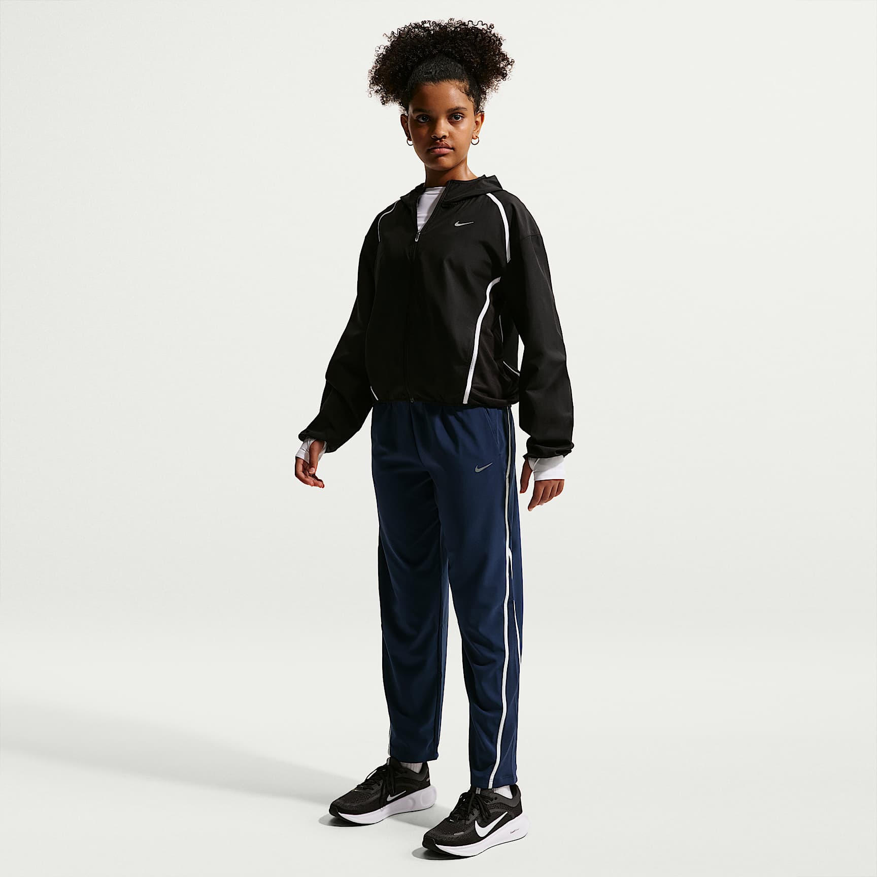 Nike Tempo Big Kids' (Girls') Dri-FIT Mid-Rise 7/8-Length Pants