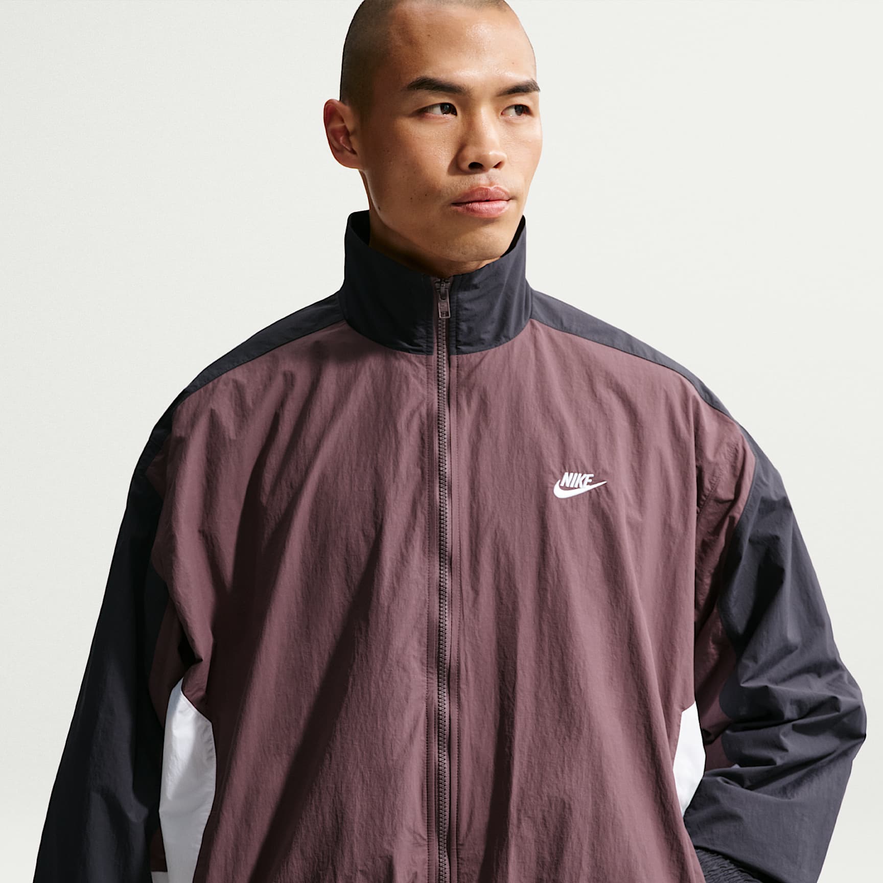 나이키 클럽 남성 오버사이즈 우븐 트랙 재킷