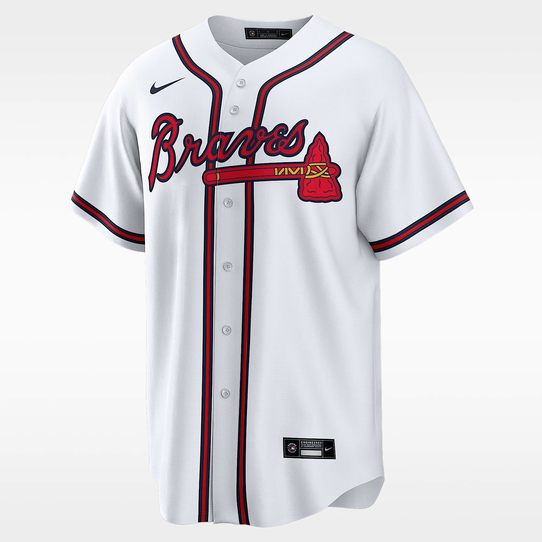 Jersey Nike de la MLB Replica para hombre Greg Maddux Atlanta Braves Retired