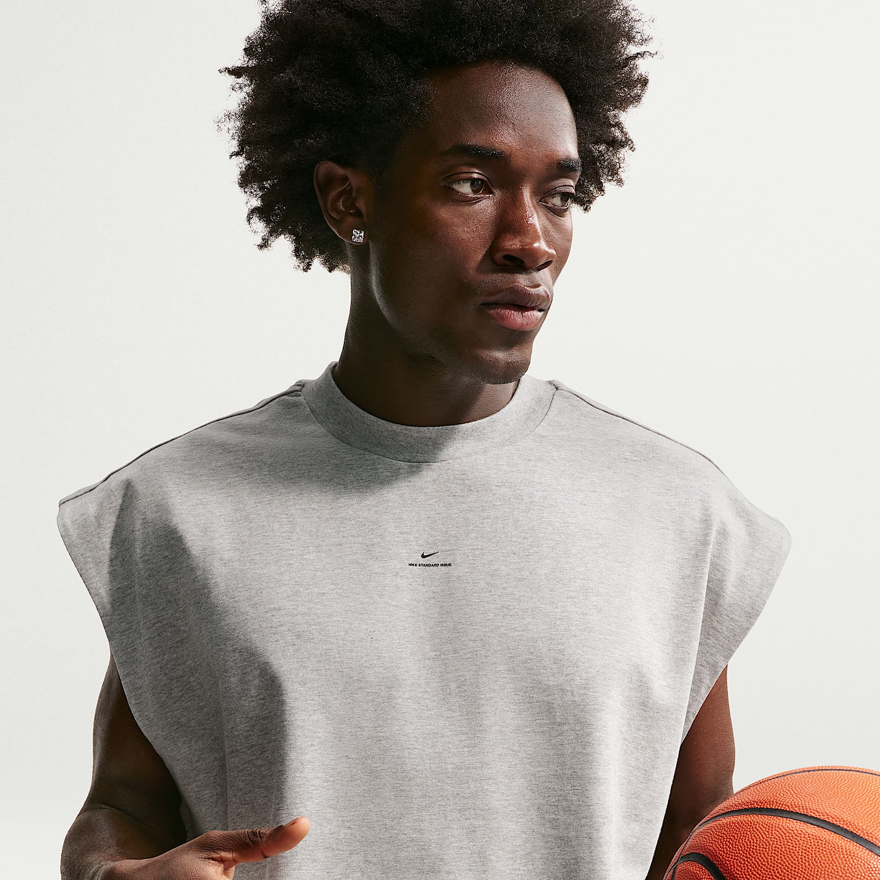 Nike Standard Issue ärmelloses Dri-FIT Basketball-Oberteil (Herren)