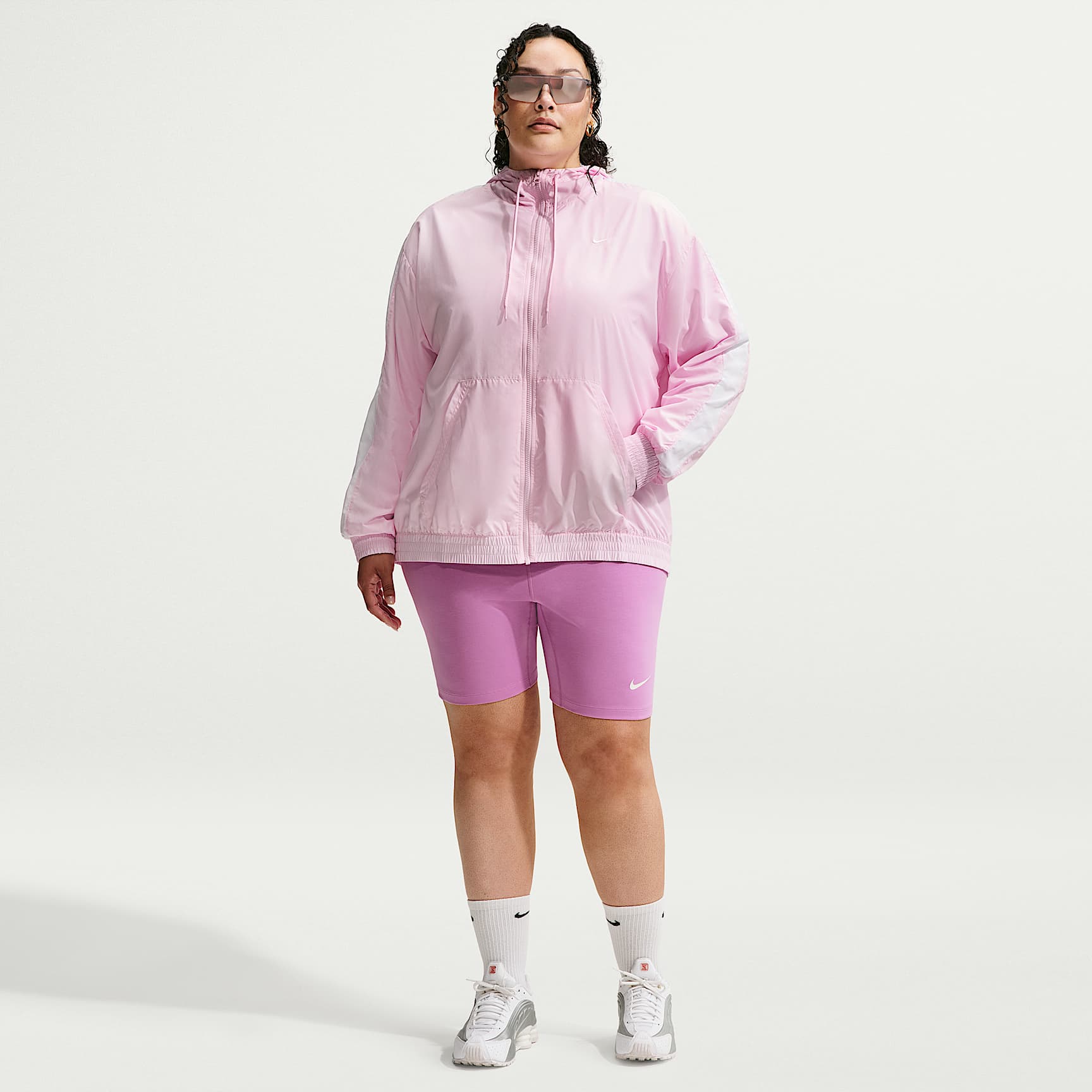 Nike Sportswear Classic Women's High-Waisted 8" Biker Shorts (Plus Size)