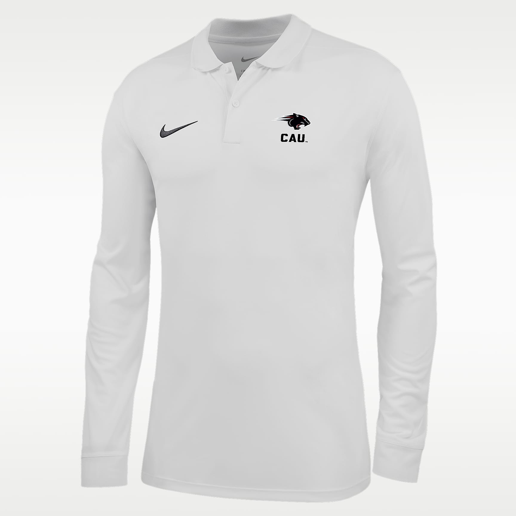 Nike College (Clark Atlanta University) Men's Dri-FIT Long-Sleeve Polo