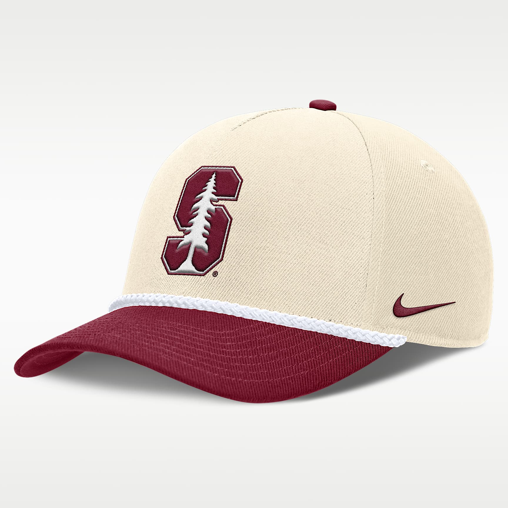 Stanford Primetime Rope 2-Tone Rise Men's Nike College Adjustable Hat