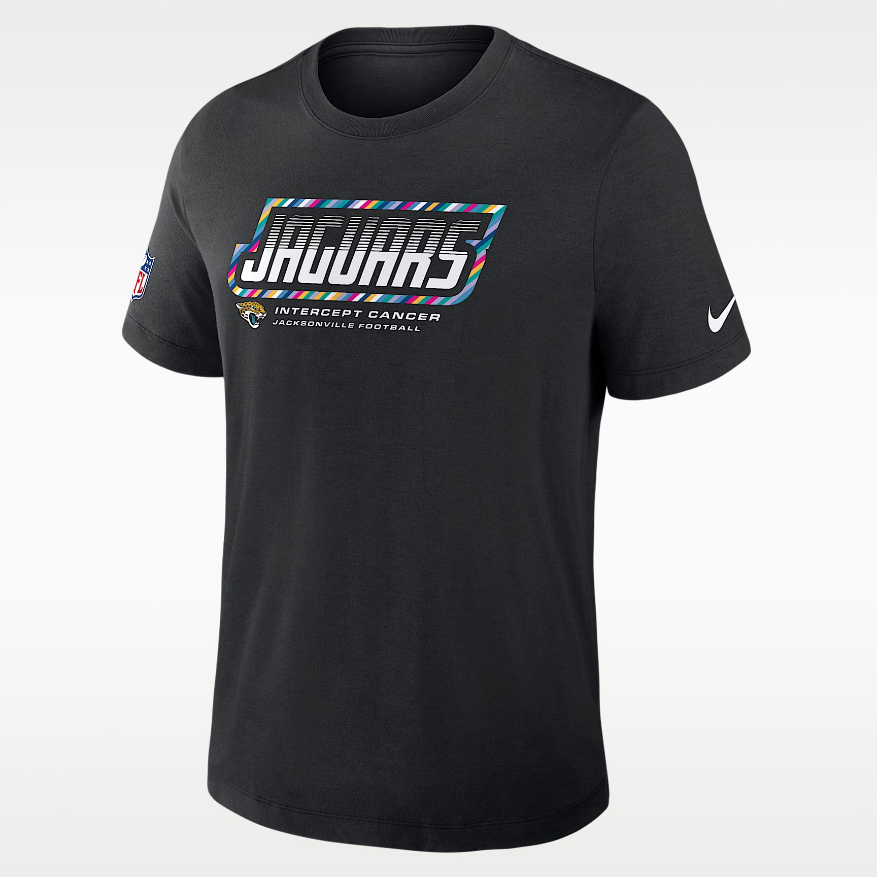 Jacksonville Jaguars Crucial Catch Sideline Men's Nike Dri-FIT NFL T-Shirt