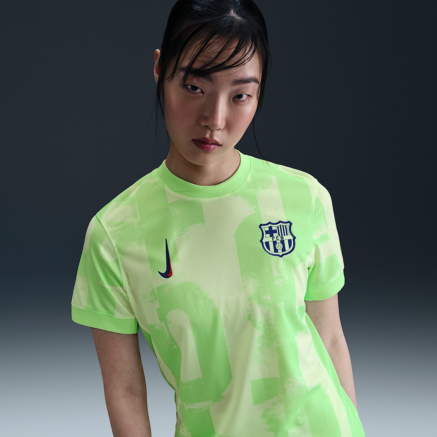 FC バルセロナ 2024/25 スタジアム サード ウィメンズ ナイキ Dri-FIT サッカー レプリカ ユニフォーム