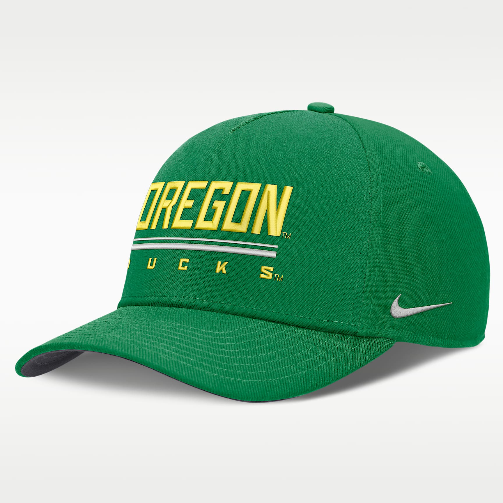 Oregon Sideline Practice Rise Men's Nike Dri-FIT College Adjustable Hat