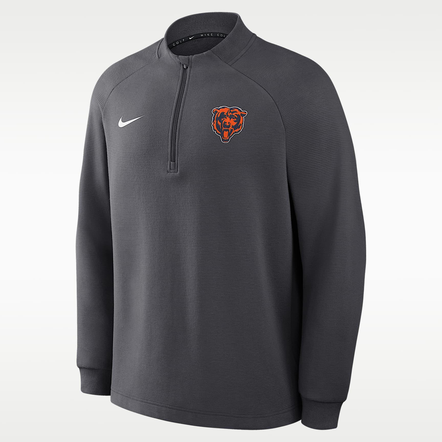 Chicago Bears Par Men's Nike Therma-FIT NFL Half-Zip Pullover