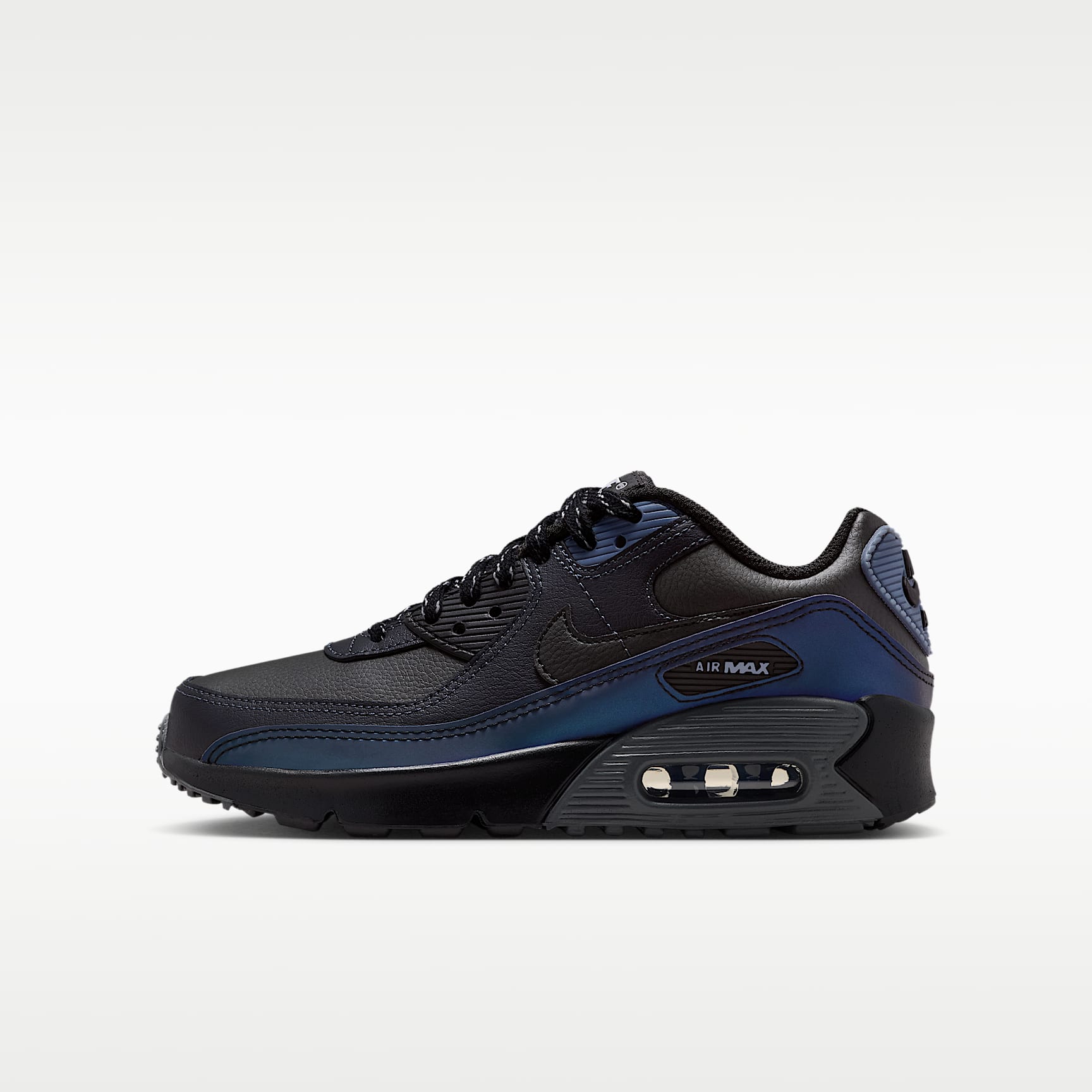 Nike Air Max 90 Big Kids' Shoes with Reflective Accents