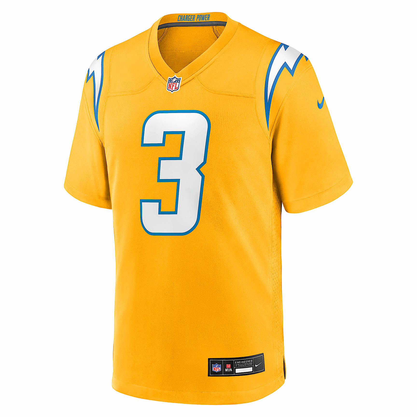 Derwin James Jr. Los Angeles Chargers Men's Nike NFL Game Jersey