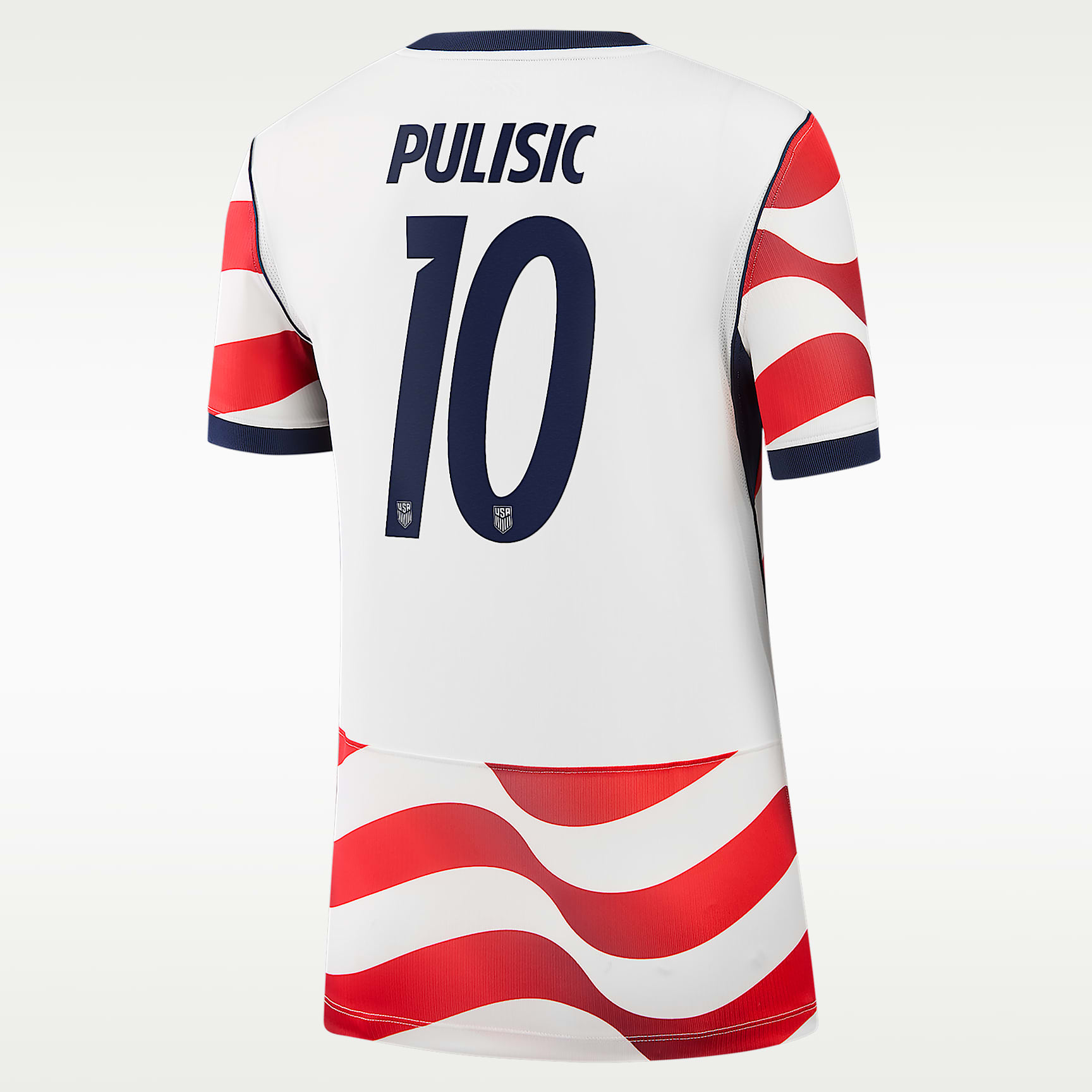 Christian Pulisic USMNT 2026 Stadium Home Women's Nike Dri-FIT Soccer Jersey