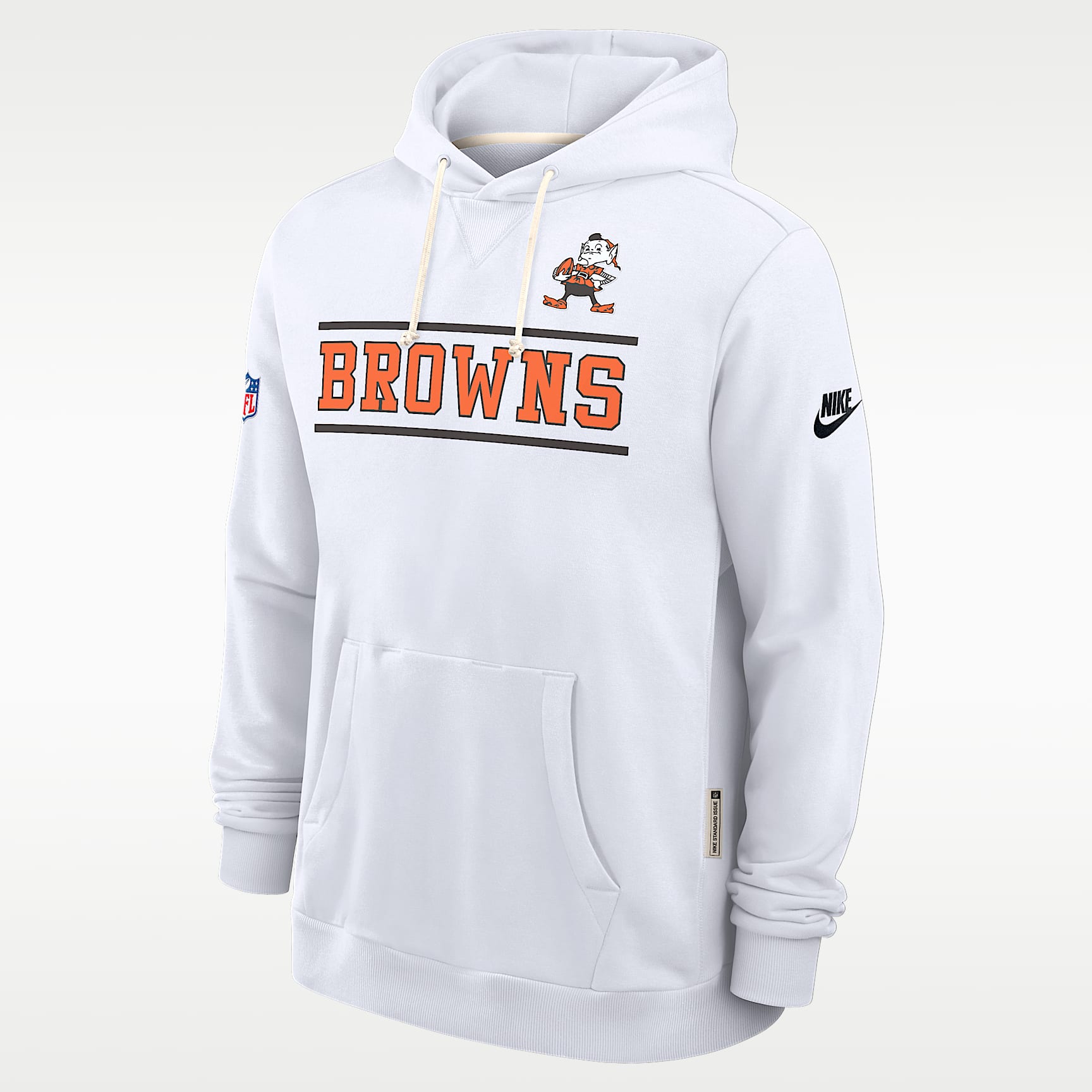 Cleveland Browns Alt Standard Issue Men's Nike Dri-FIT NFL Pullover Hoodie