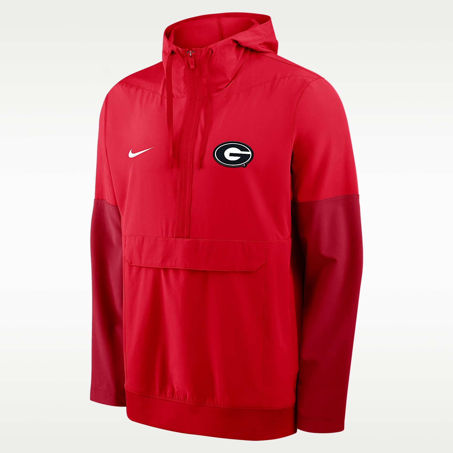 Georgia Anorak Men's Nike College 1/2-Zip Hooded Jacket