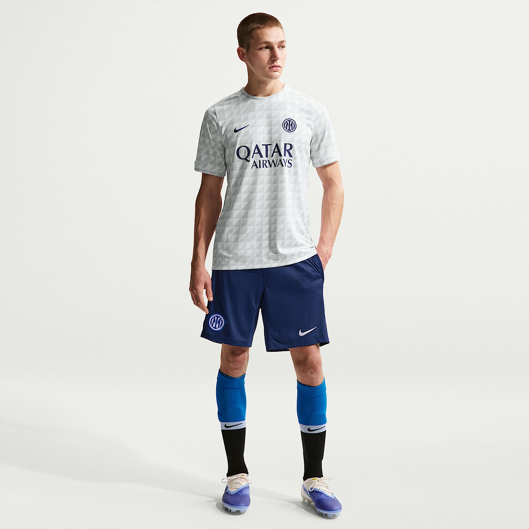 Short de foot en maille Nike Dri-FIT Inter Milan Strike pour homme