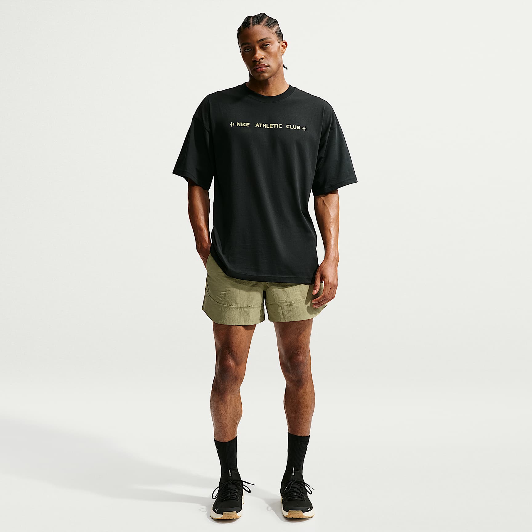 Shorts de tejido Woven Dri-FIT Nike N.A.C. para hombre