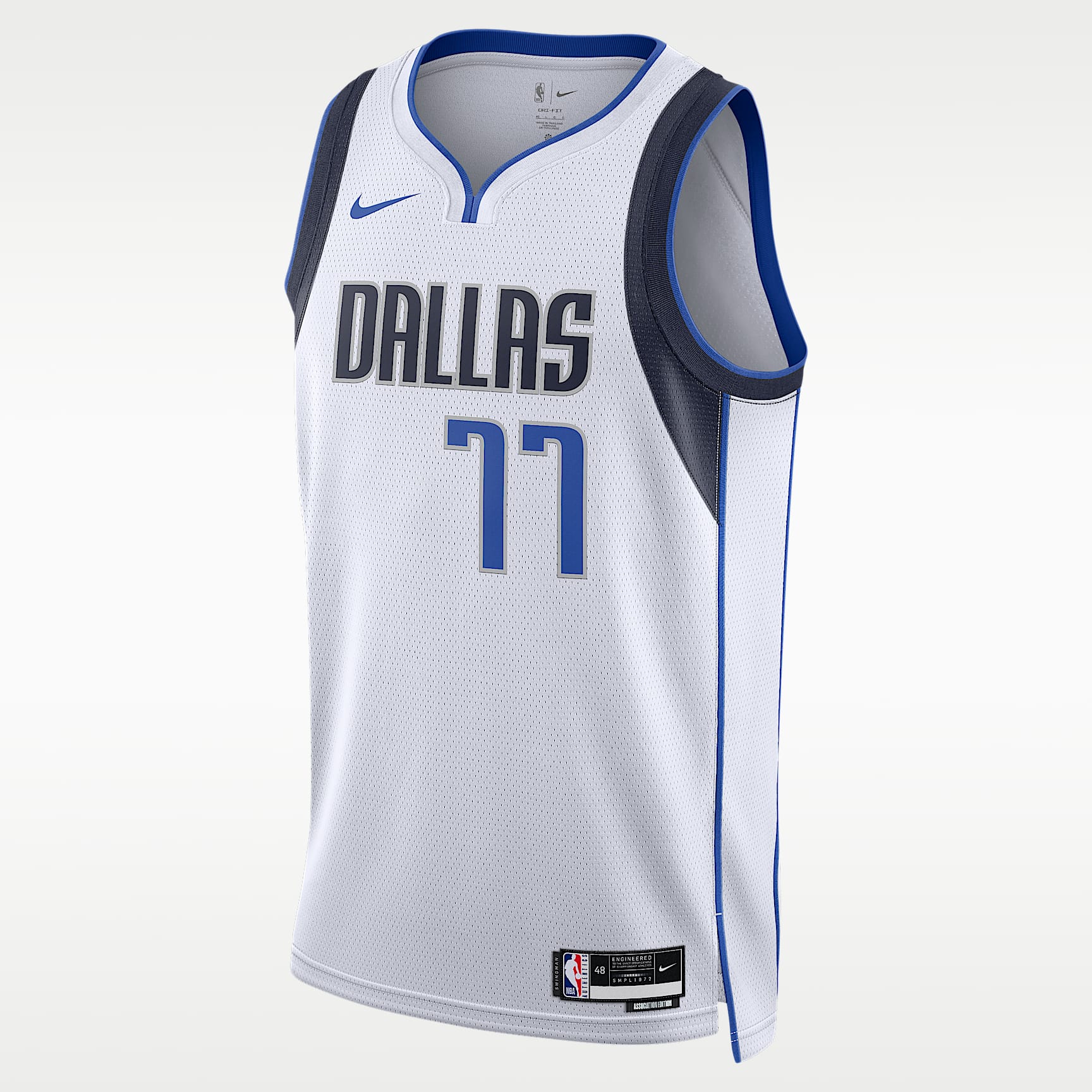 Dallas Mavericks Association Edition Nike Dri-FIT NBA Swingman Trikot für Herren