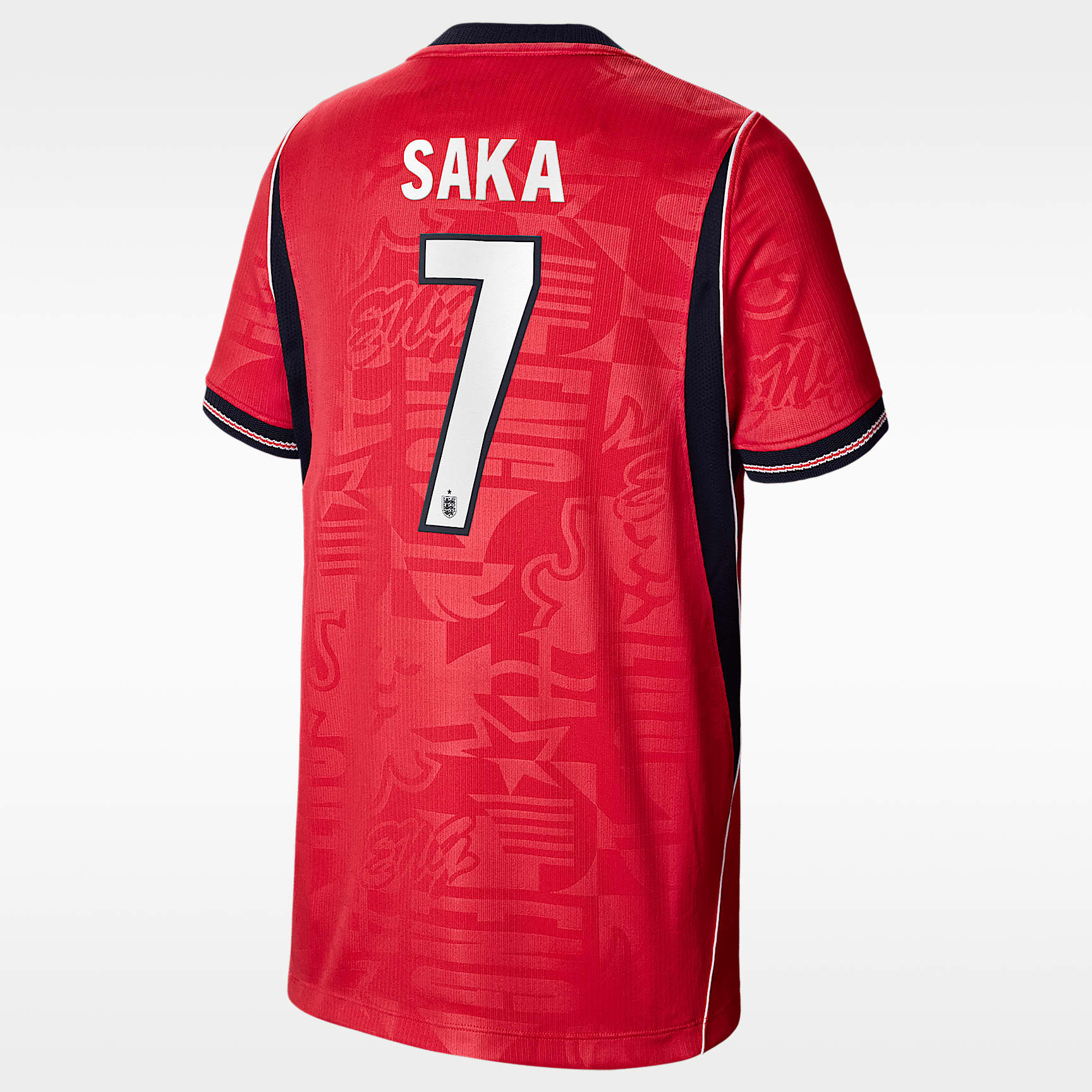 Bukayo Saka England National Team 2026 Stadium Away Big Kids' Nike Dri-FIT Soccer Jersey