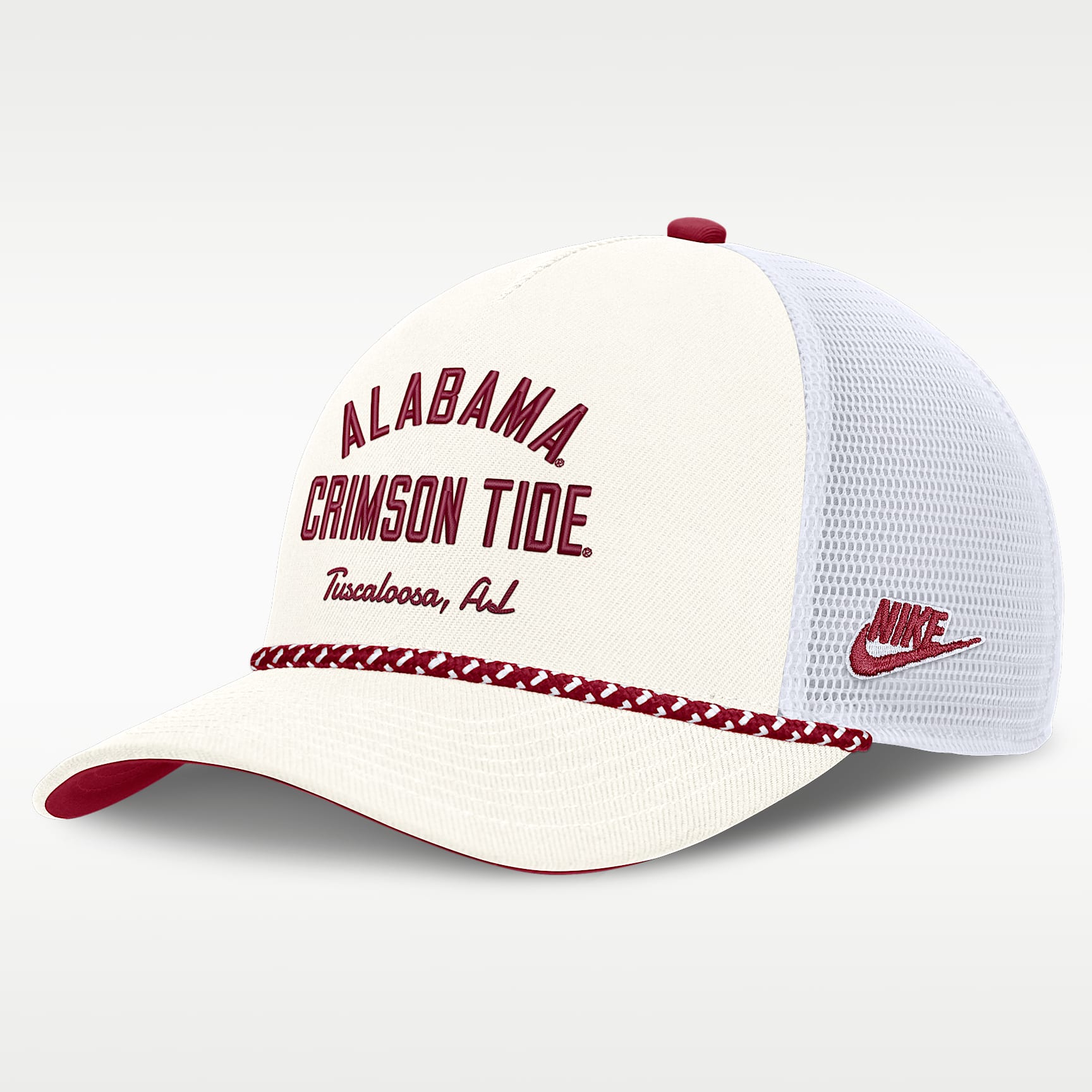 Alabama Denim Men's Nike College Trucker Adjustable Hat