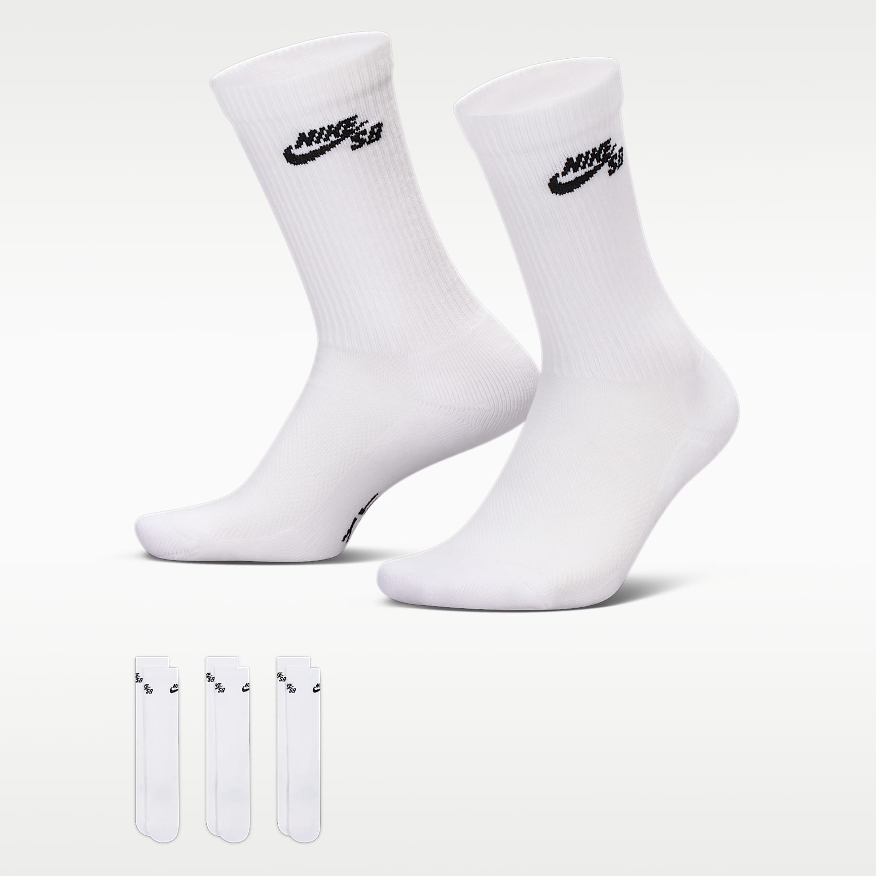 Nike SB Everyday Elevated Skate Socks (3 Pairs)