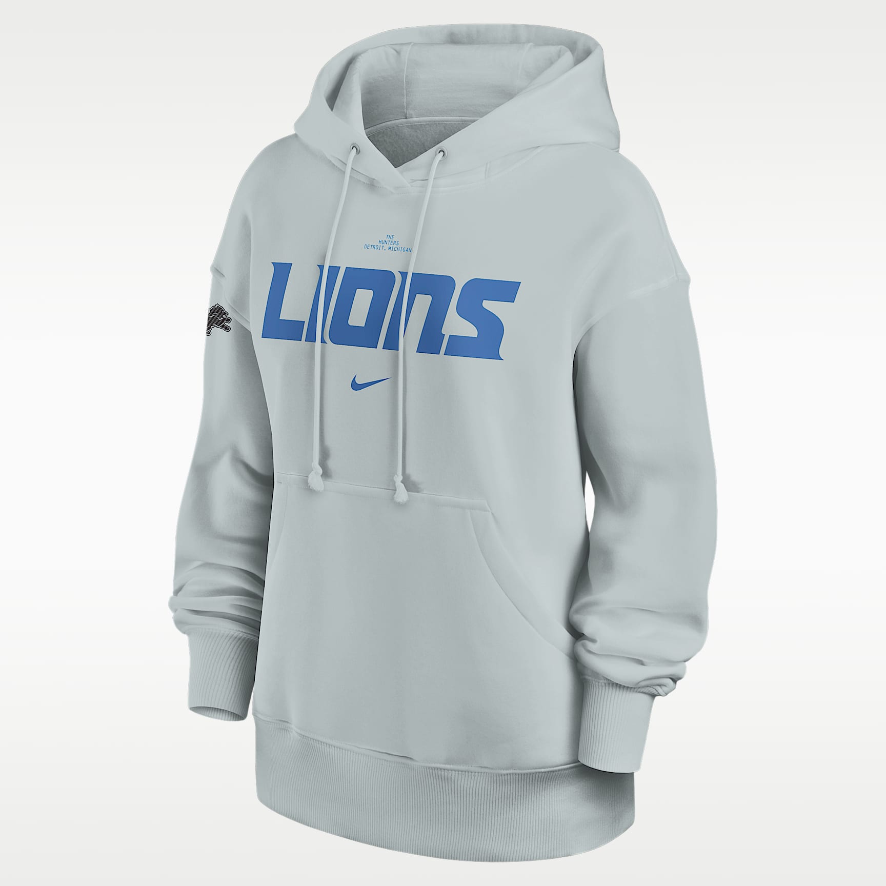 Detroit Lions Rivalries Collection Phoenix Women's Nike NFL Oversized Pullover Hoodie