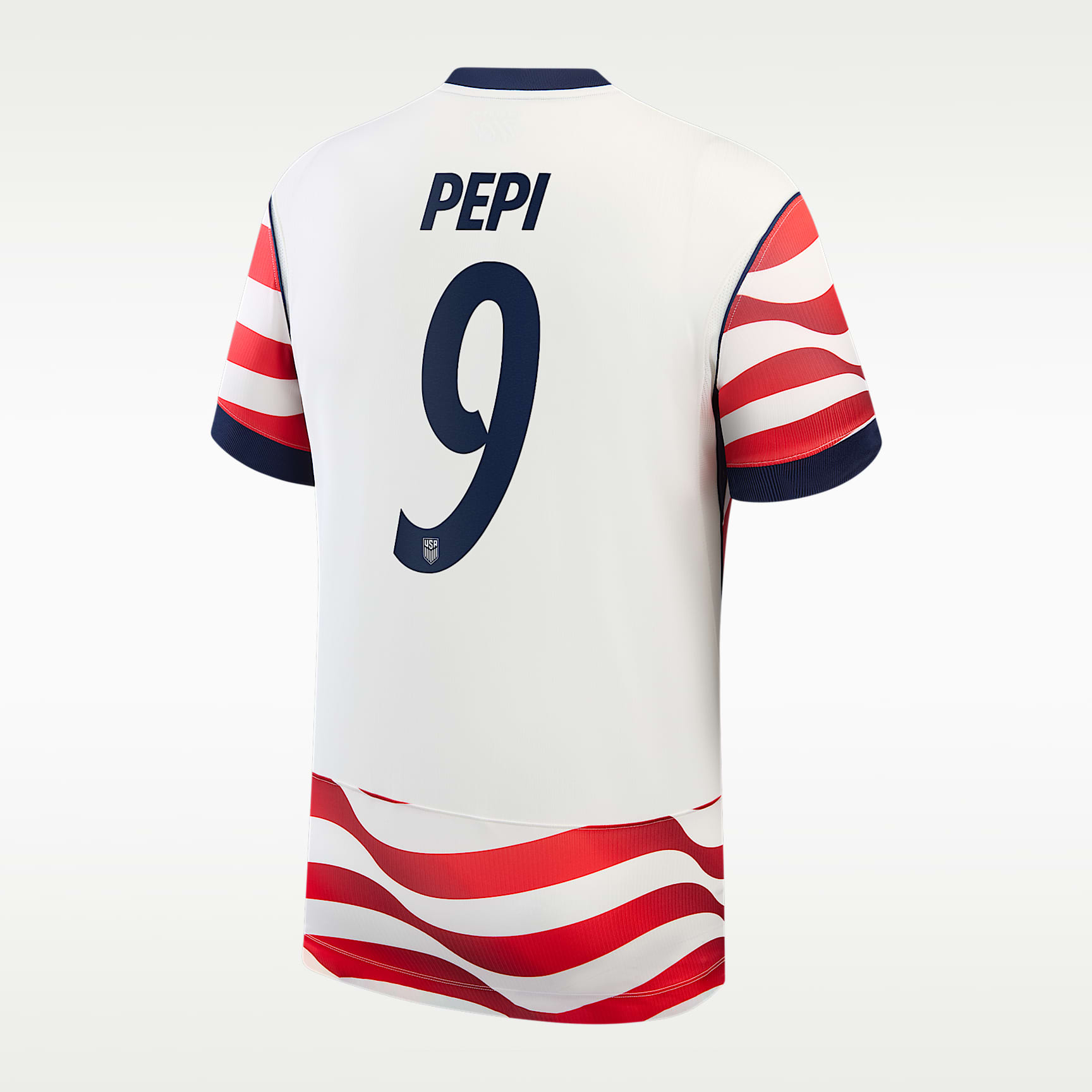 Ricardo Pepi USMNT 2026 Stadium Home Men's Nike Dri-FIT Soccer Jersey