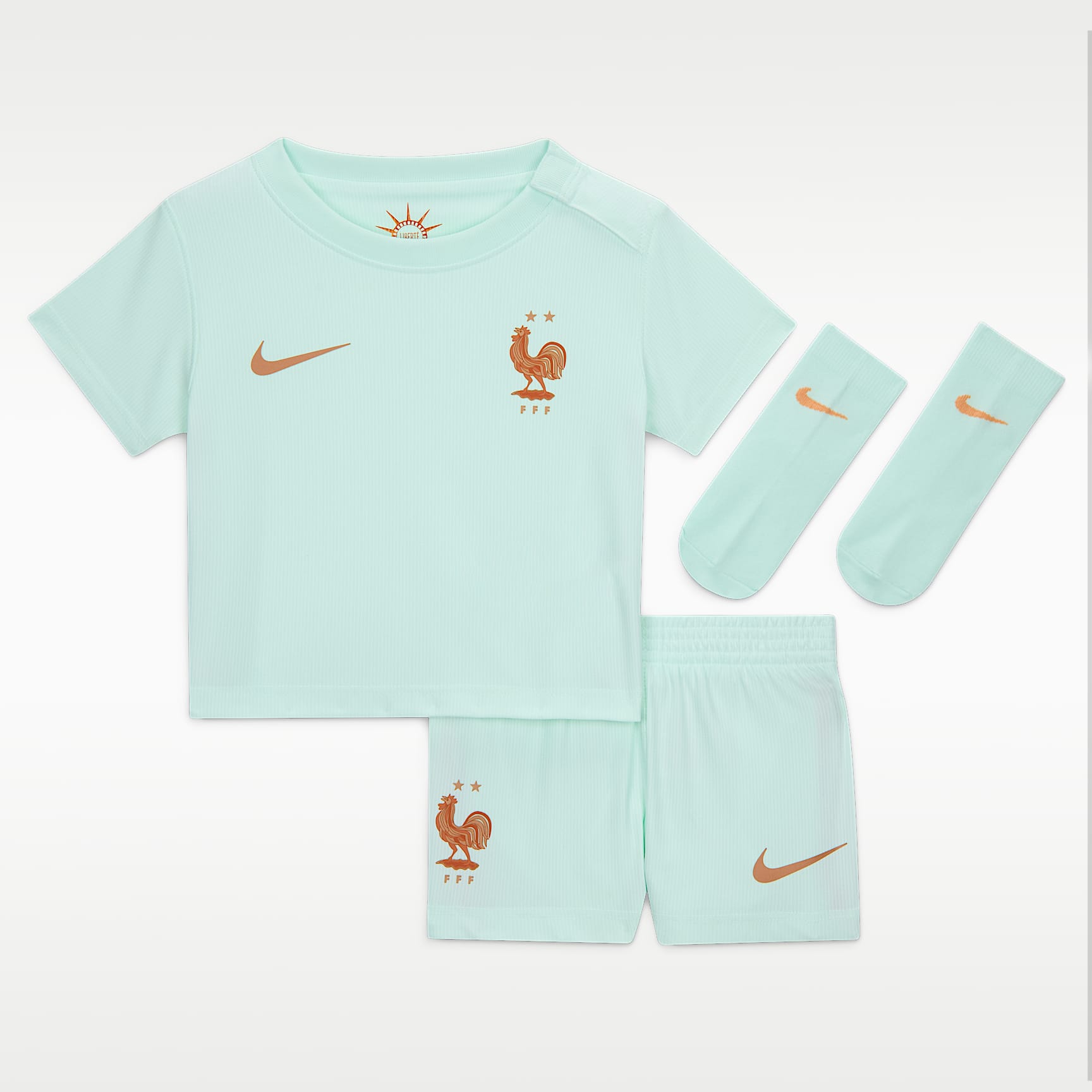 FFF 2026 Stadium Away Baby/Toddler Nike Football Replica 3-Piece Kit