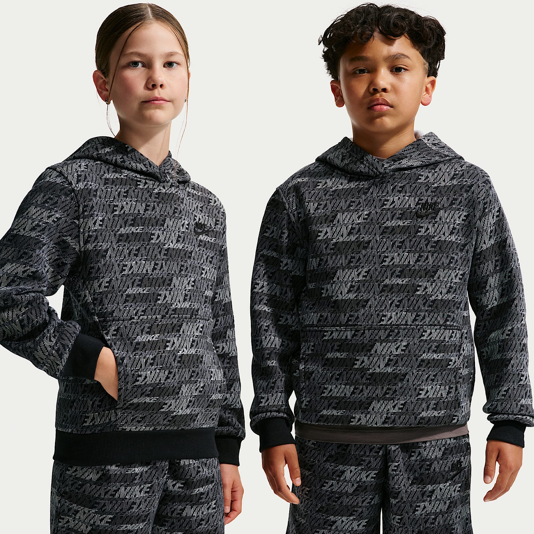 Nike Sportswear Club Fleece-hættetrøje til større børn