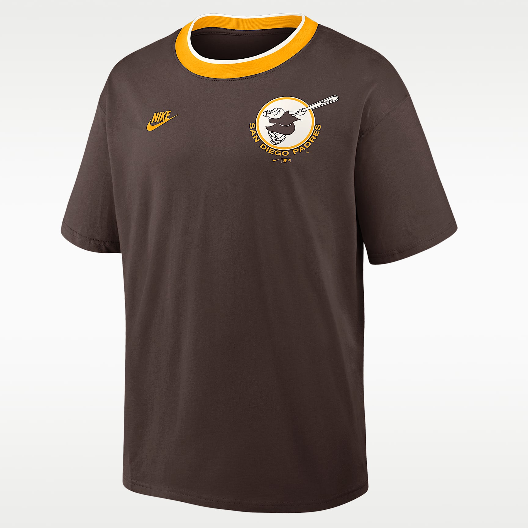 San Diego Padres Cooperstown Ringer Men's Nike MLB T-Shirt