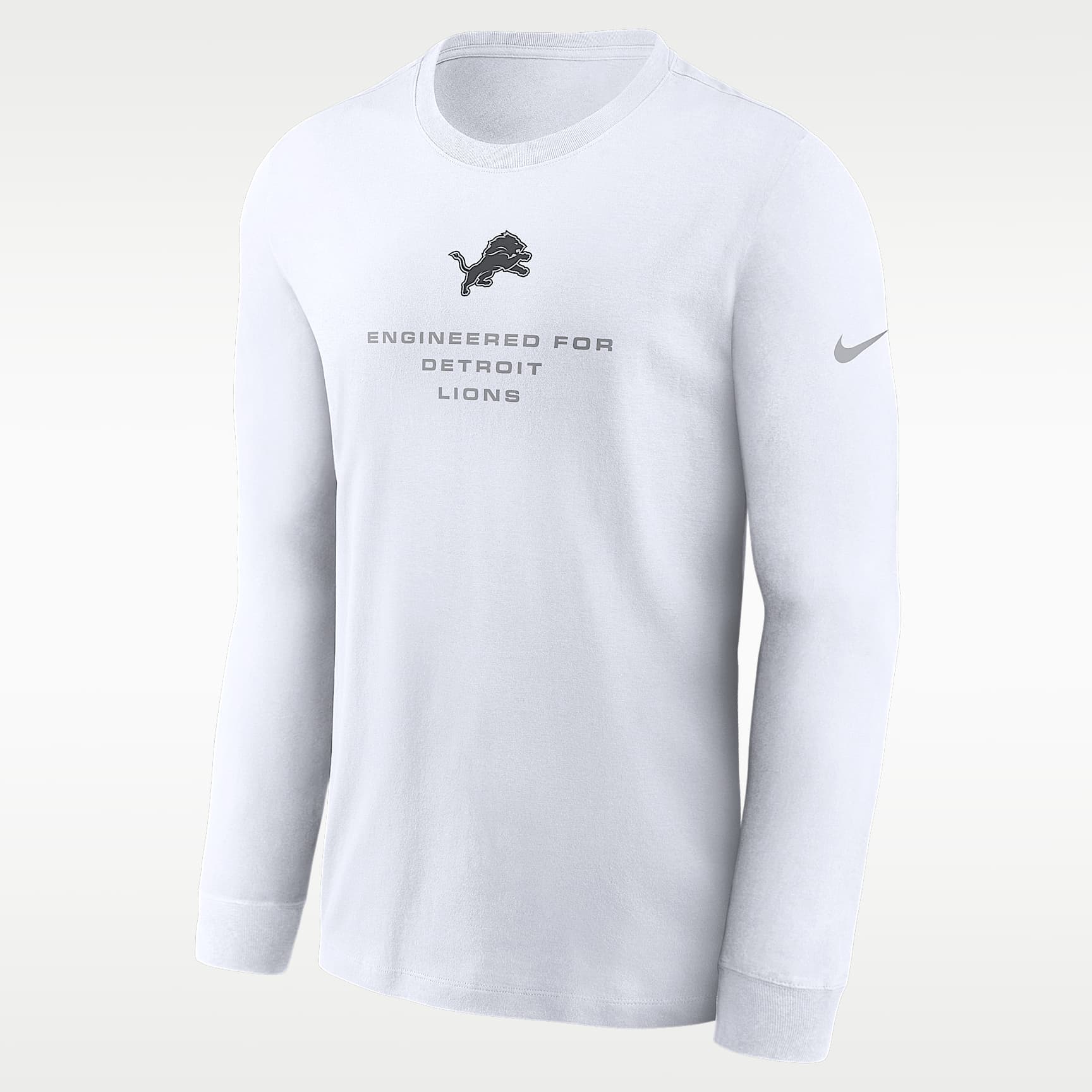 Detroit Lions Team Issue Men's Nike Dri-FIT NFL Long-Sleeve T-Shirt