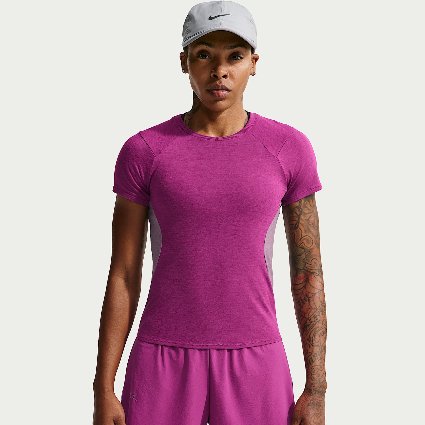 NikeLab | Running Women's Wool-Blend Short-Sleeve Top