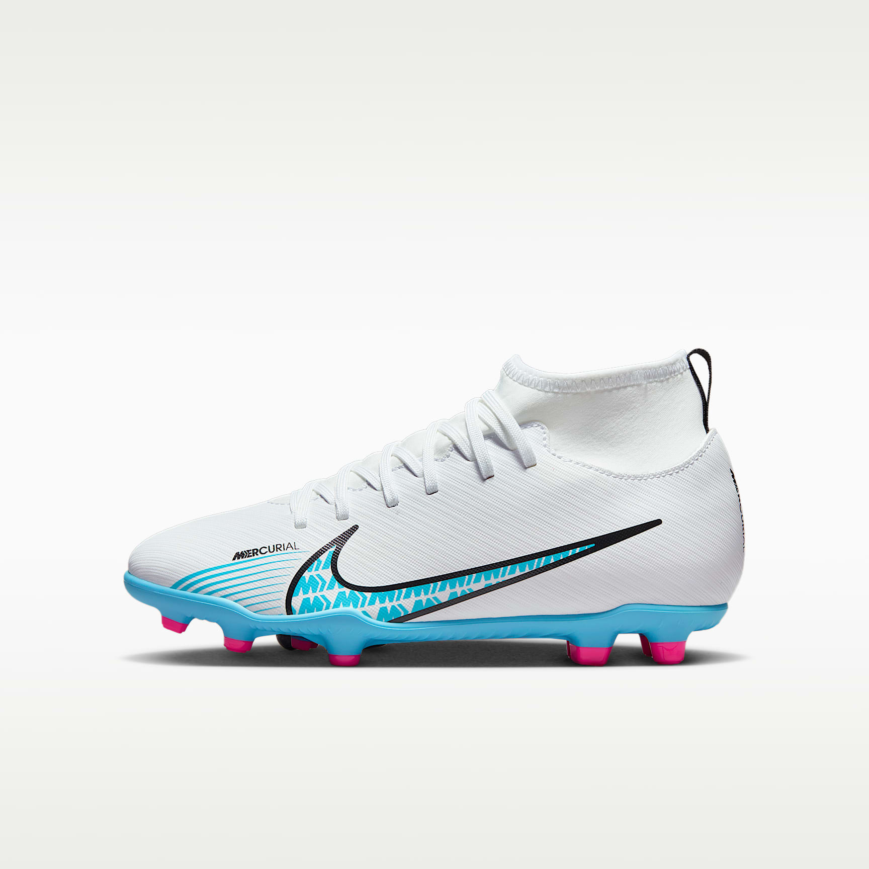 Nike Jr. Mercurial Superfly 9 Club Younger/Older Kids' Multi-Ground High-Top Football Boot