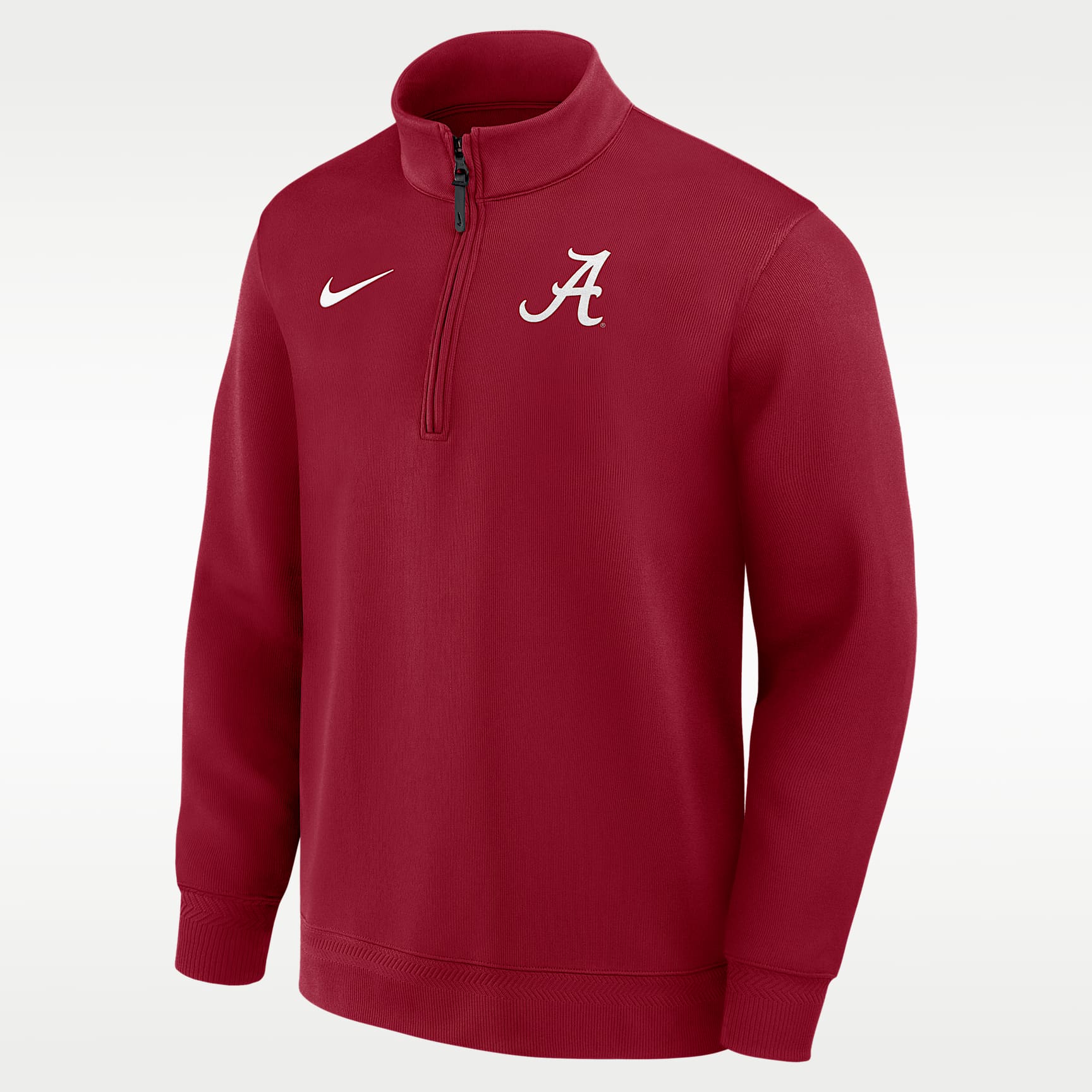 Alabama Coaches Men's Nike Dri-FIT College Long-Sleeve 1/2-Zip Top