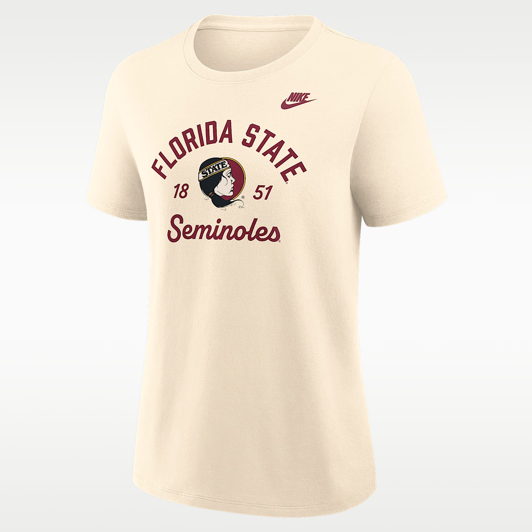 Florida State Legacy Team Name Women's Nike College T-Shirt