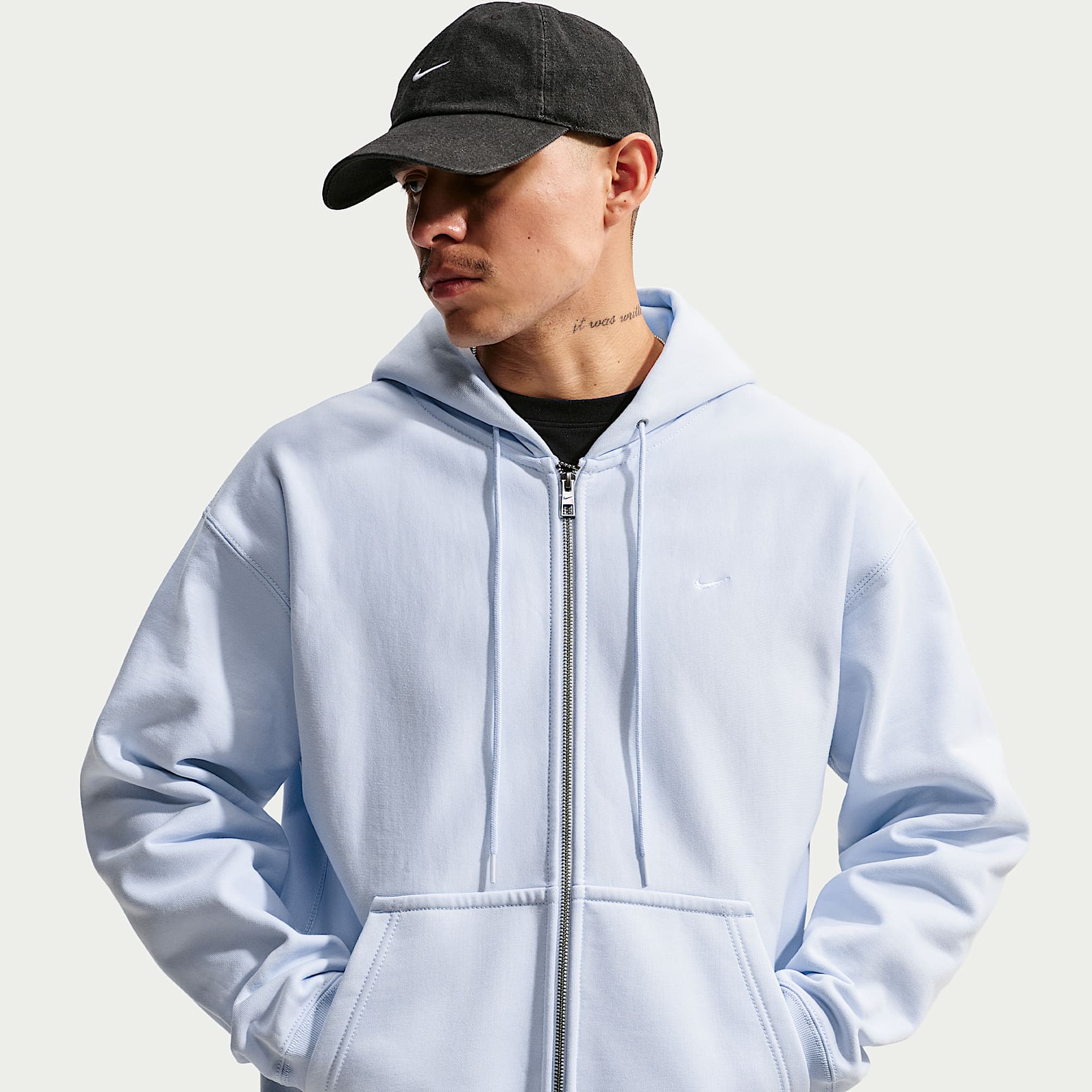 Nike Solo Swoosh Men's Full-Zip Fleece Hoodie