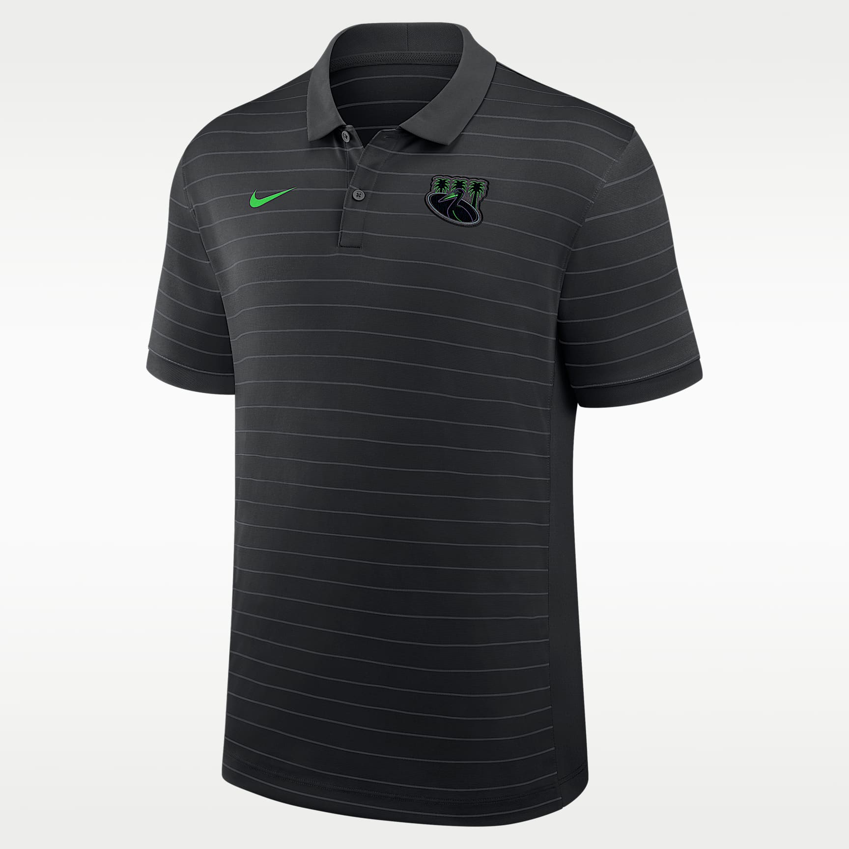 Polo Nike Dri-FIT de la MLB para hombre de los Tampa Bay Rays City Connect Striped Victory